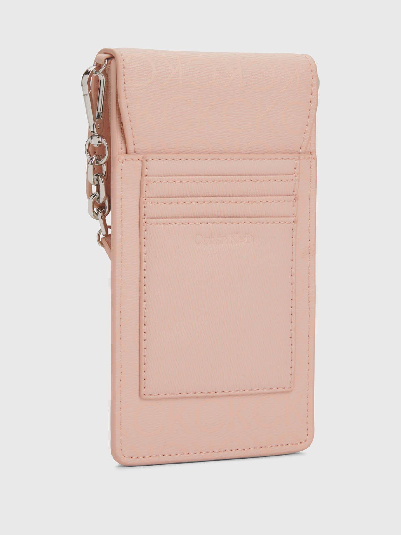 Bandolera para el móvil de materiales reciclados Rosado Calvin Klein-1