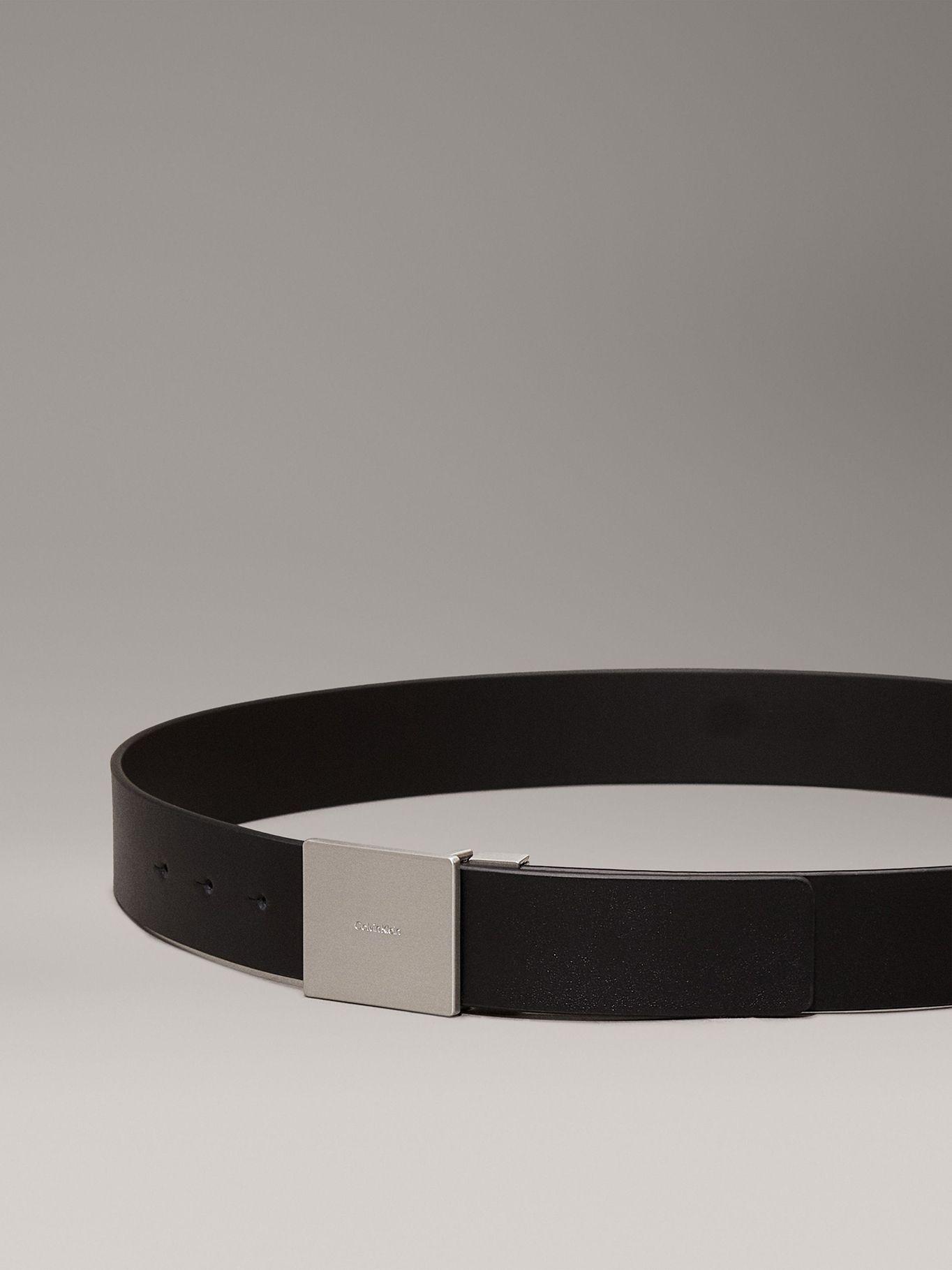 Cinturón Casual Plaque 35Mm Negro Calvin Klein-1