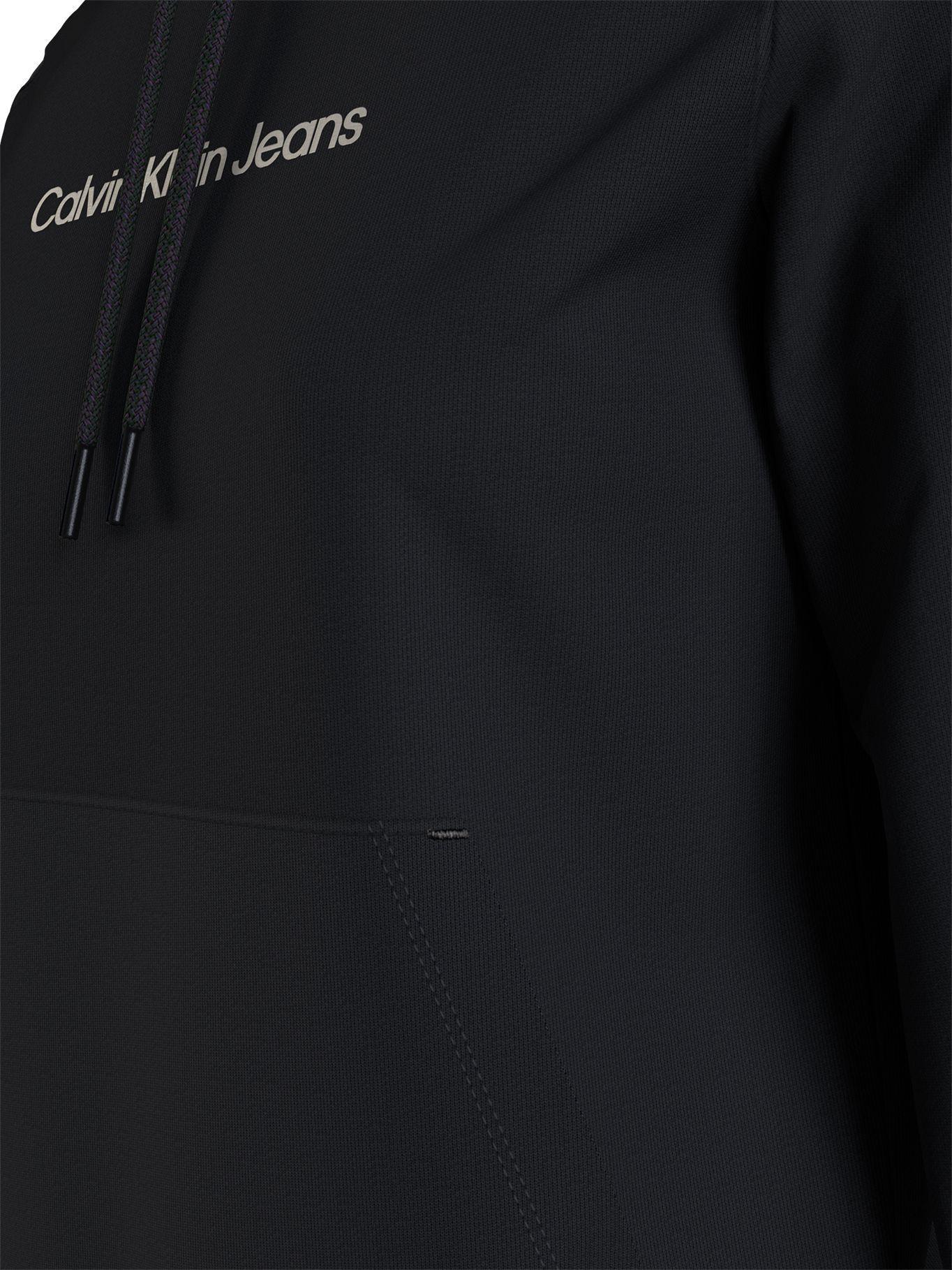 Hoodie Shrunken Institutional Negro Calvin Klein-4