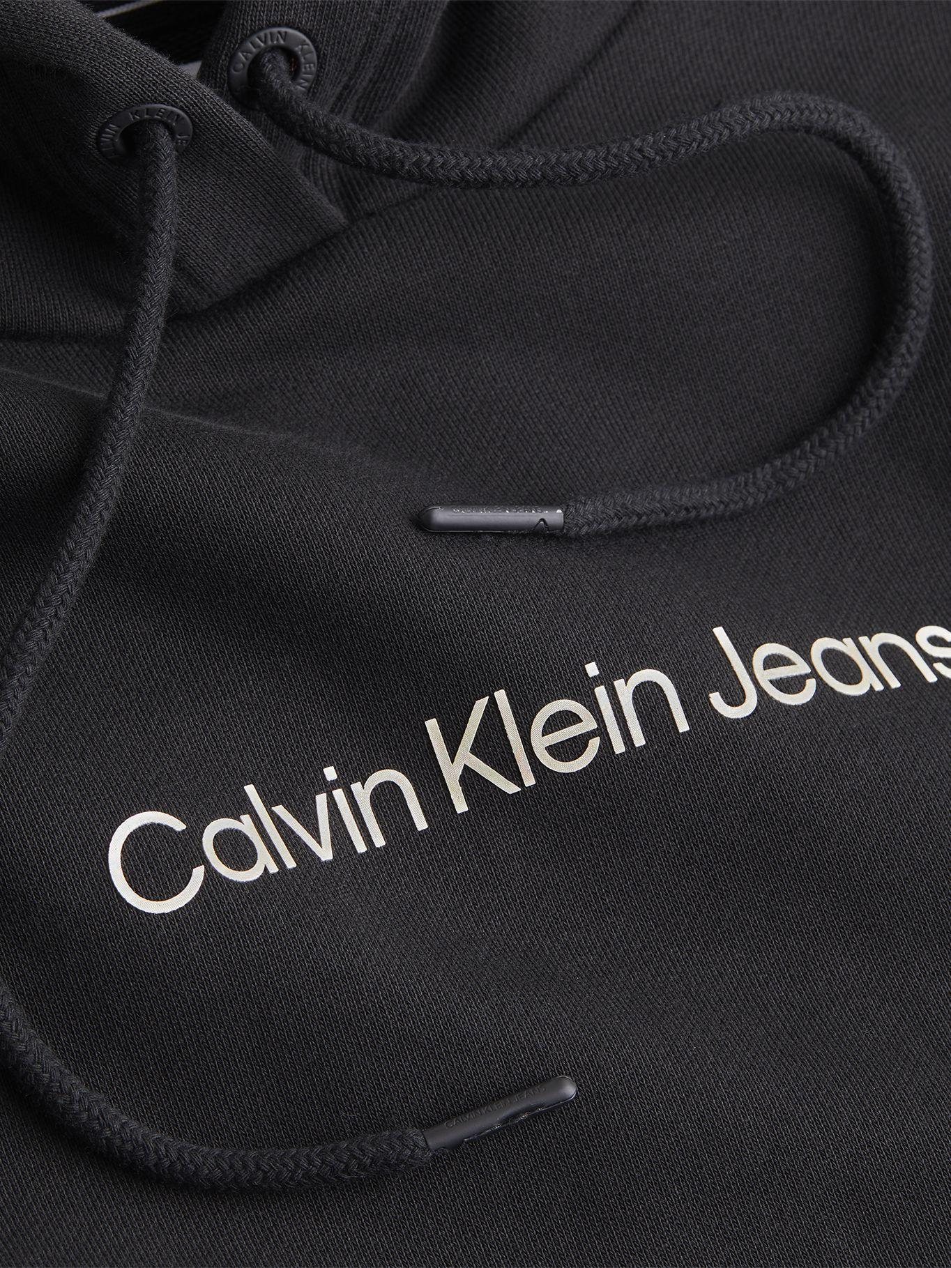 Hoodie Shrunken Institutional Negro Calvin Klein-5
