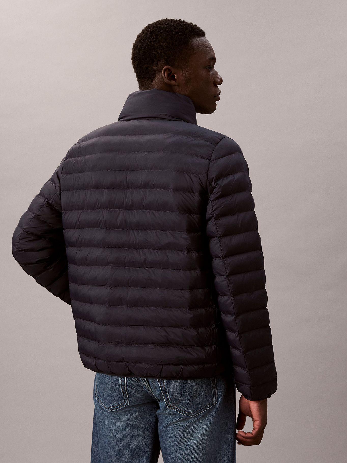 Parka Puffer Ligera de Nailon Azul Calvin Klein-2