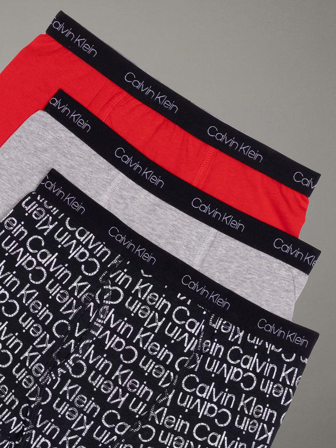 Pack 3 Boxérs Brief Cot Stretch Multicolor Calvin Klein-2