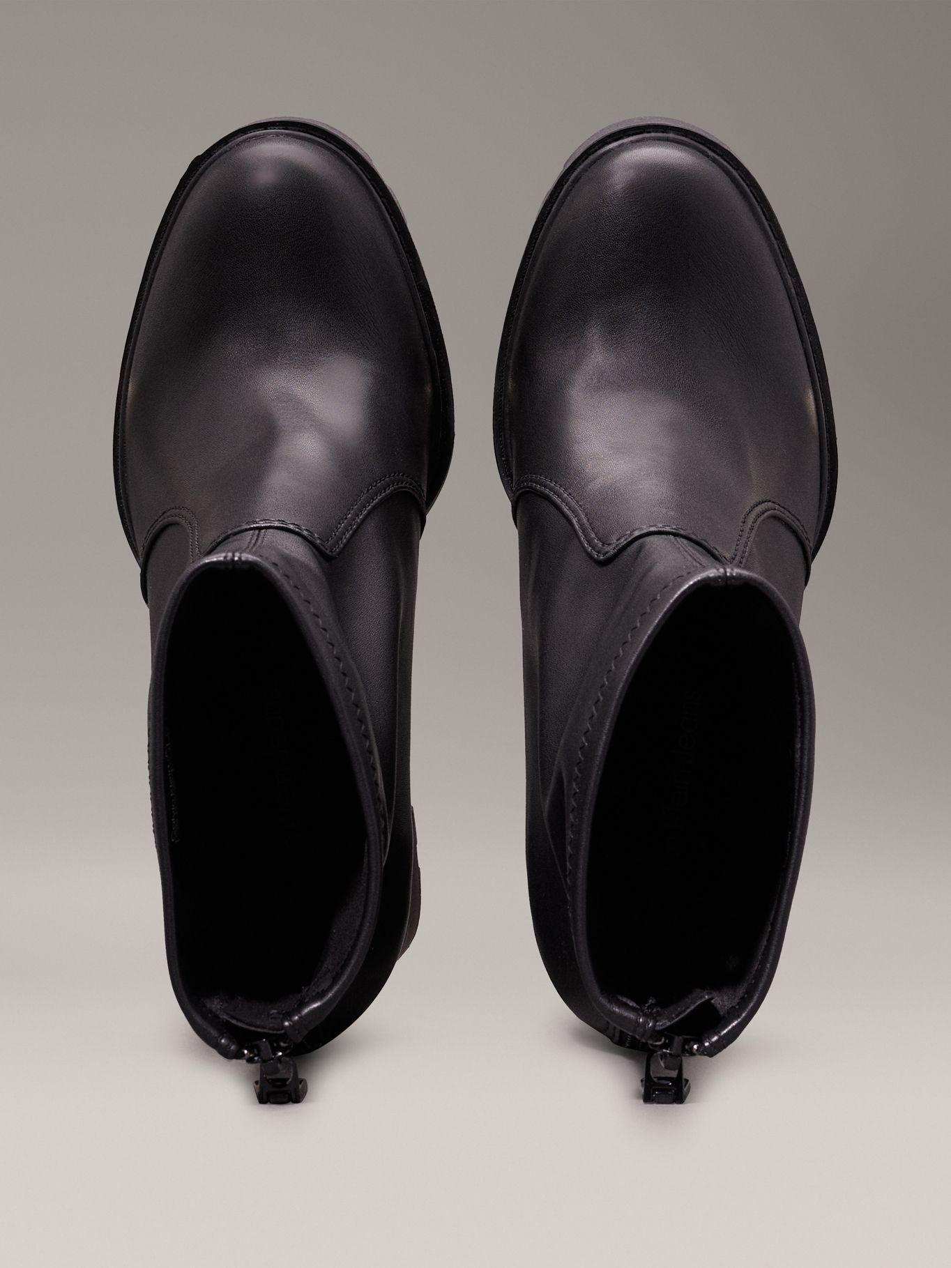Botas Heel Platform Negro Calvin Klein-2