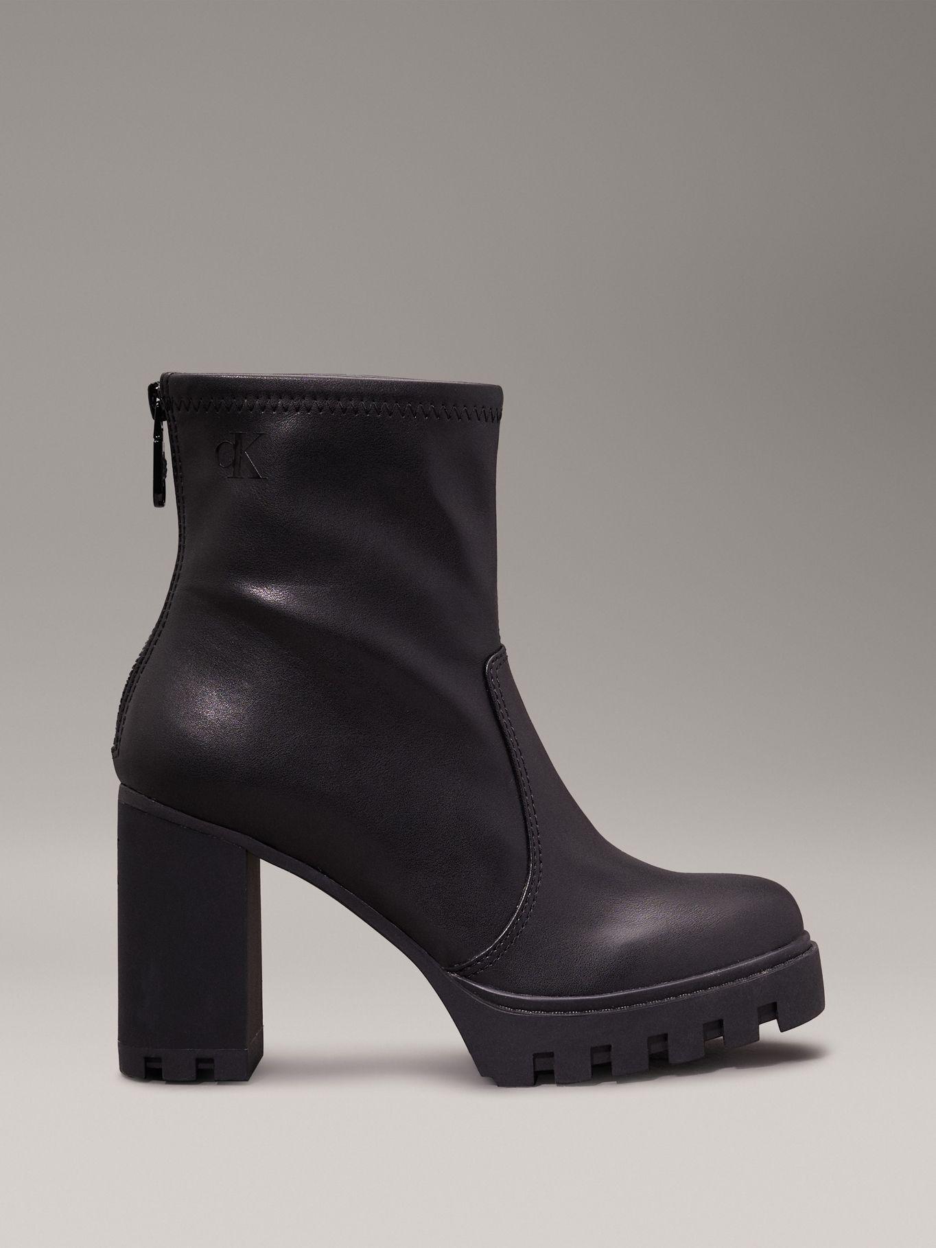 Botas Heel Platform Negro Calvin Klein-4