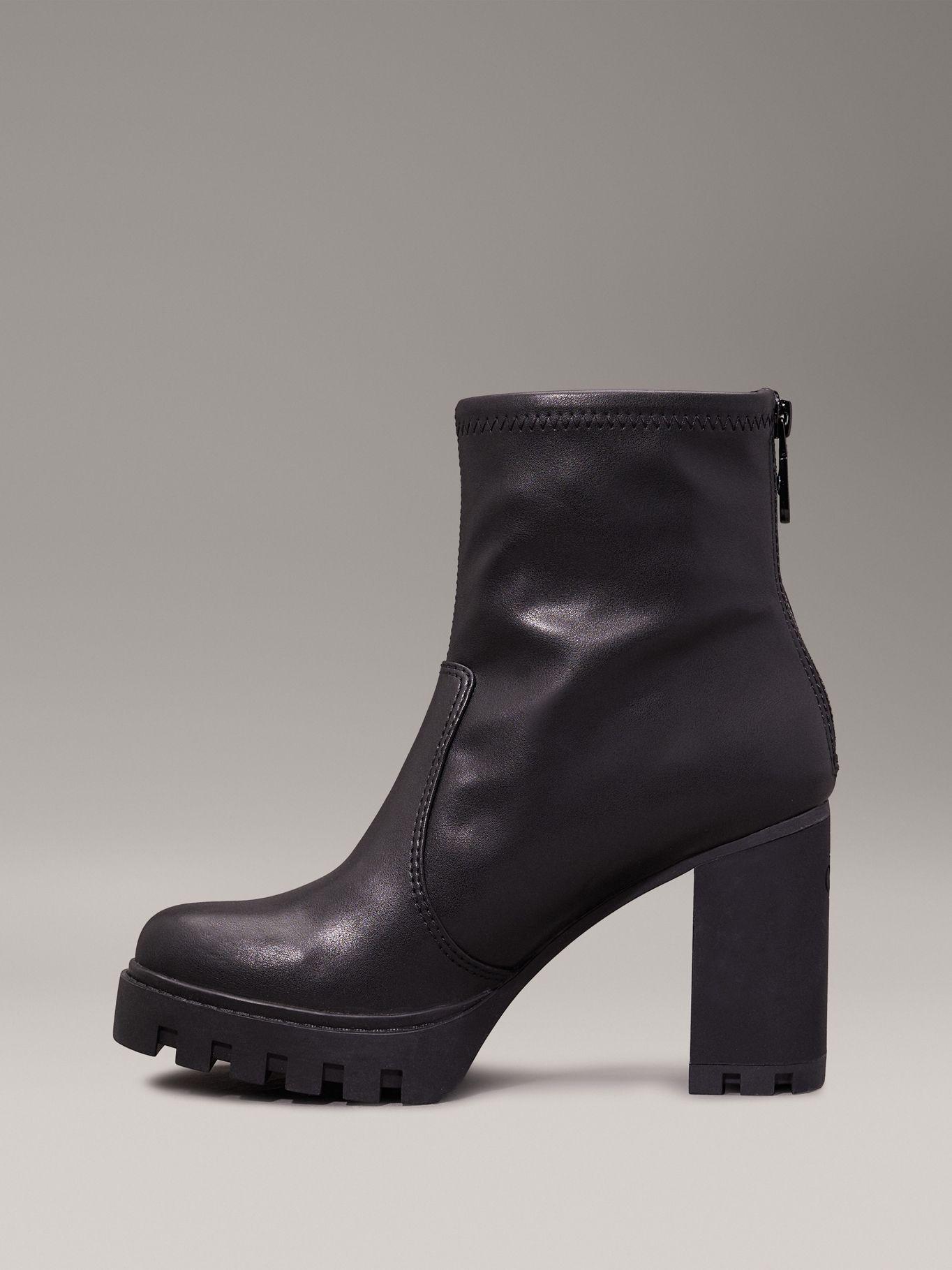 Botas Heel Platform Negro Calvin Klein-5