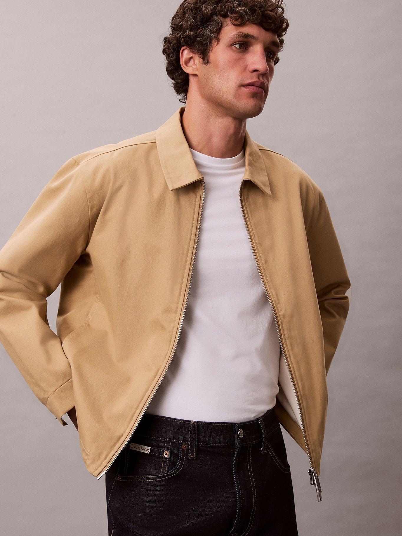 Polera Slim de Manga Corta Blanco Calvin Klein-3