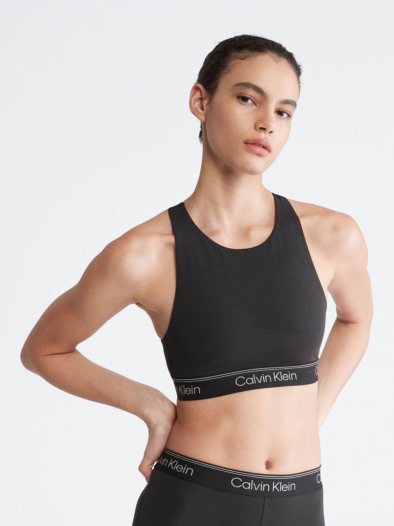 Bralette con logo Negro Calvin Klein QF7187-001-0