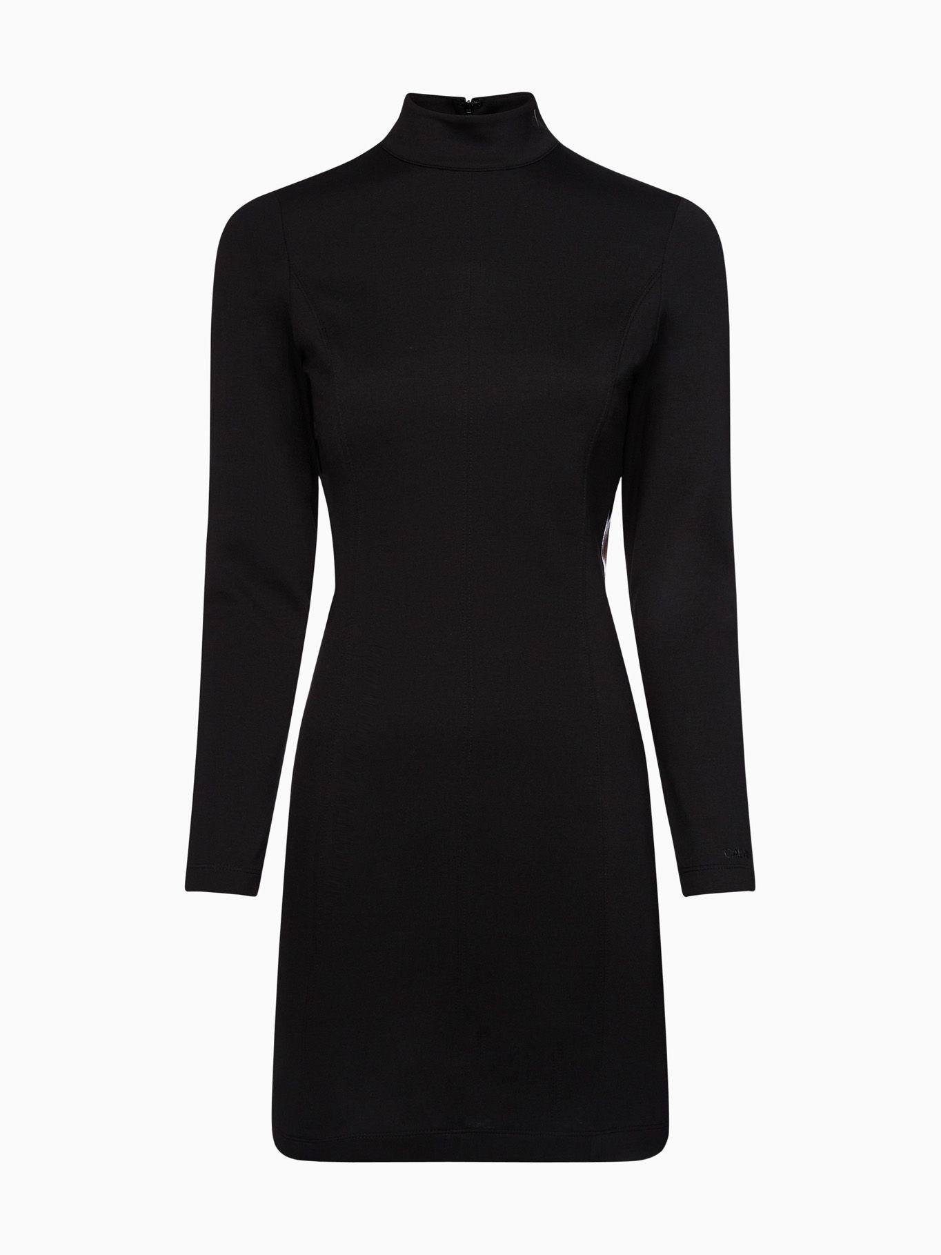 Vestido Coated Milano Negro Calvin Klein-5