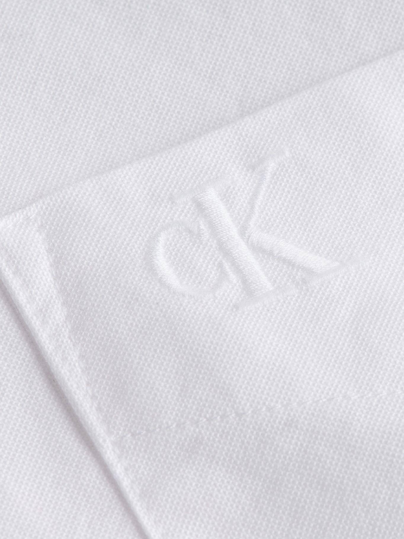 Camisa Oxford Solid Blanco Calvin Klein-4