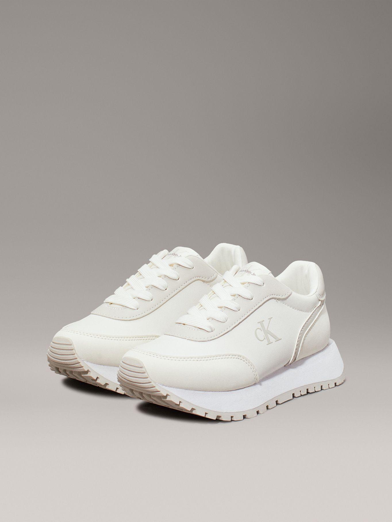 Zapatillas Niña Low Cut Lace-Up Blanco Calvin Klein-0