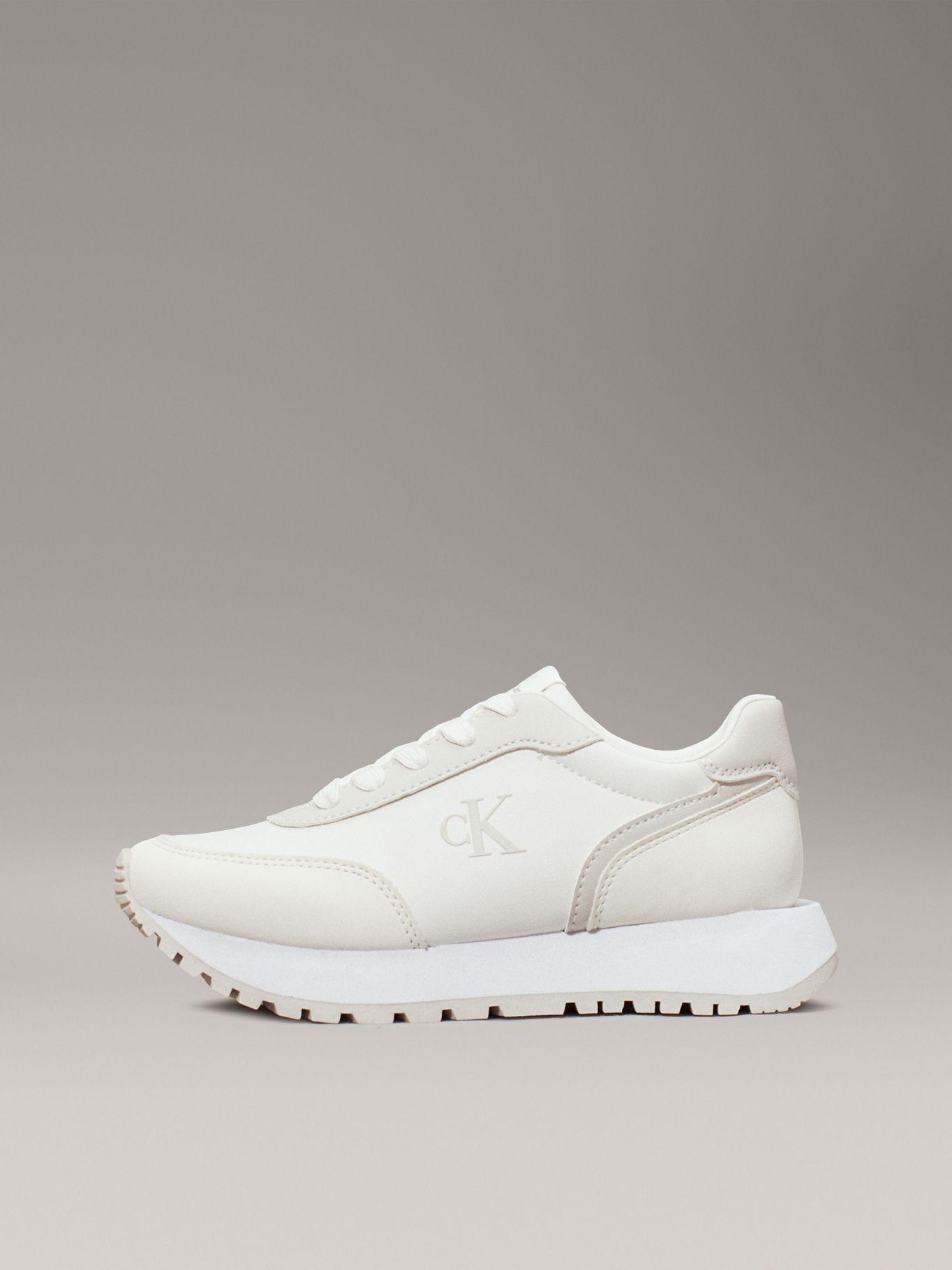 Zapatillas Niña Low Cut Lace-Up Blanco Calvin Klein-5