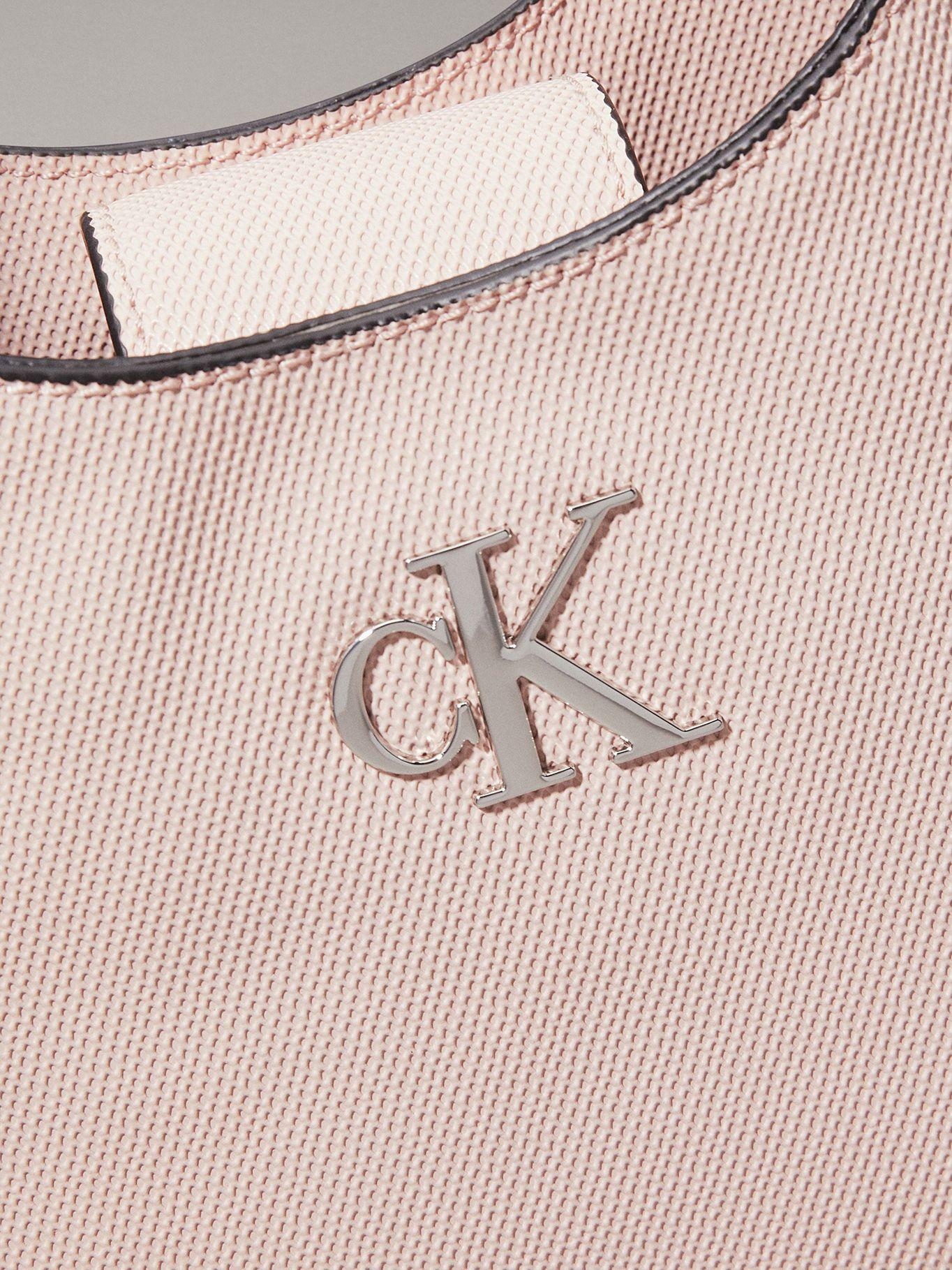 Cartera Minimal Monogram Rosado Calvin Klein-3