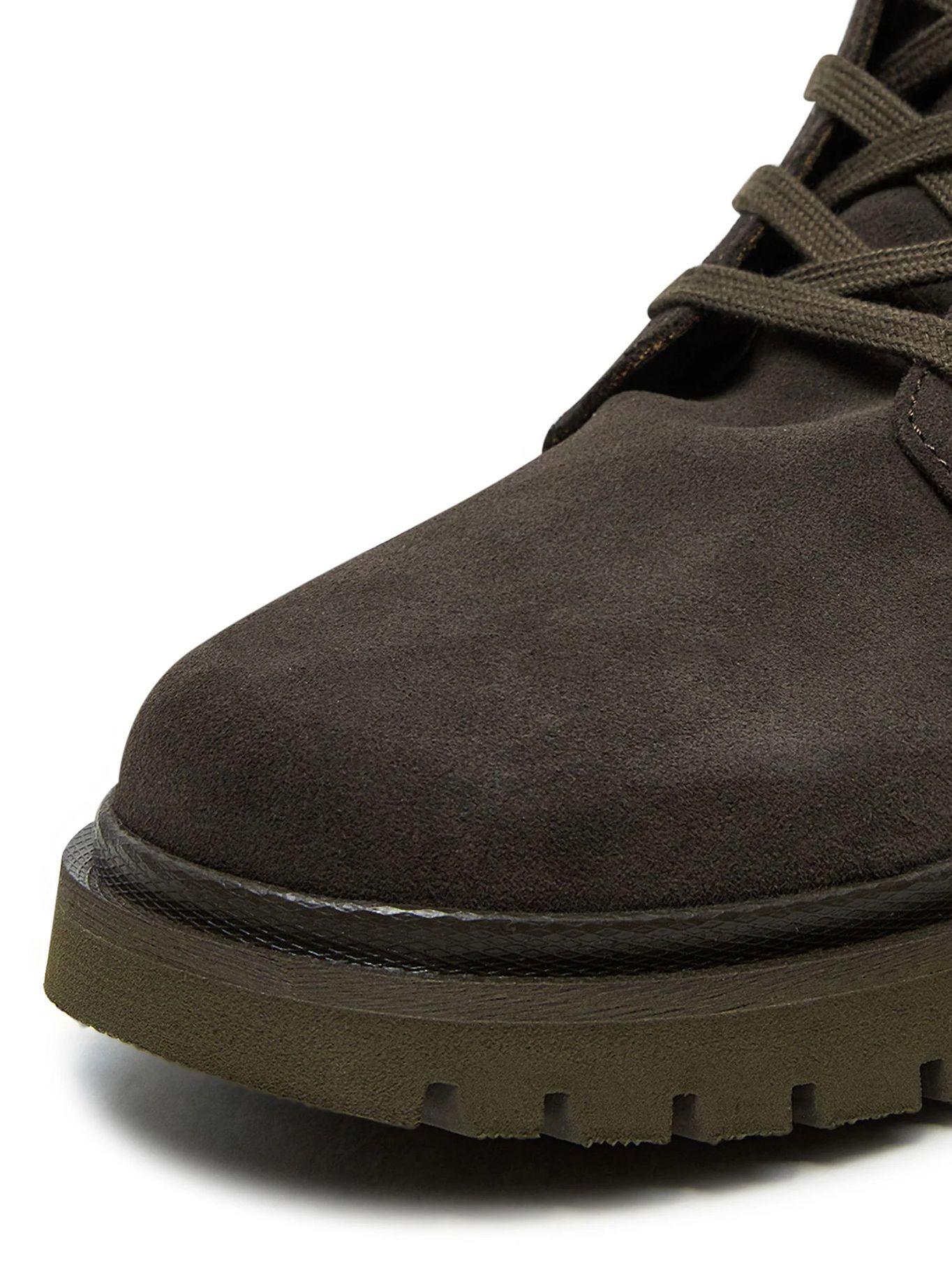 Botas Mid Laceup Iconic Café Calvin Klein-4