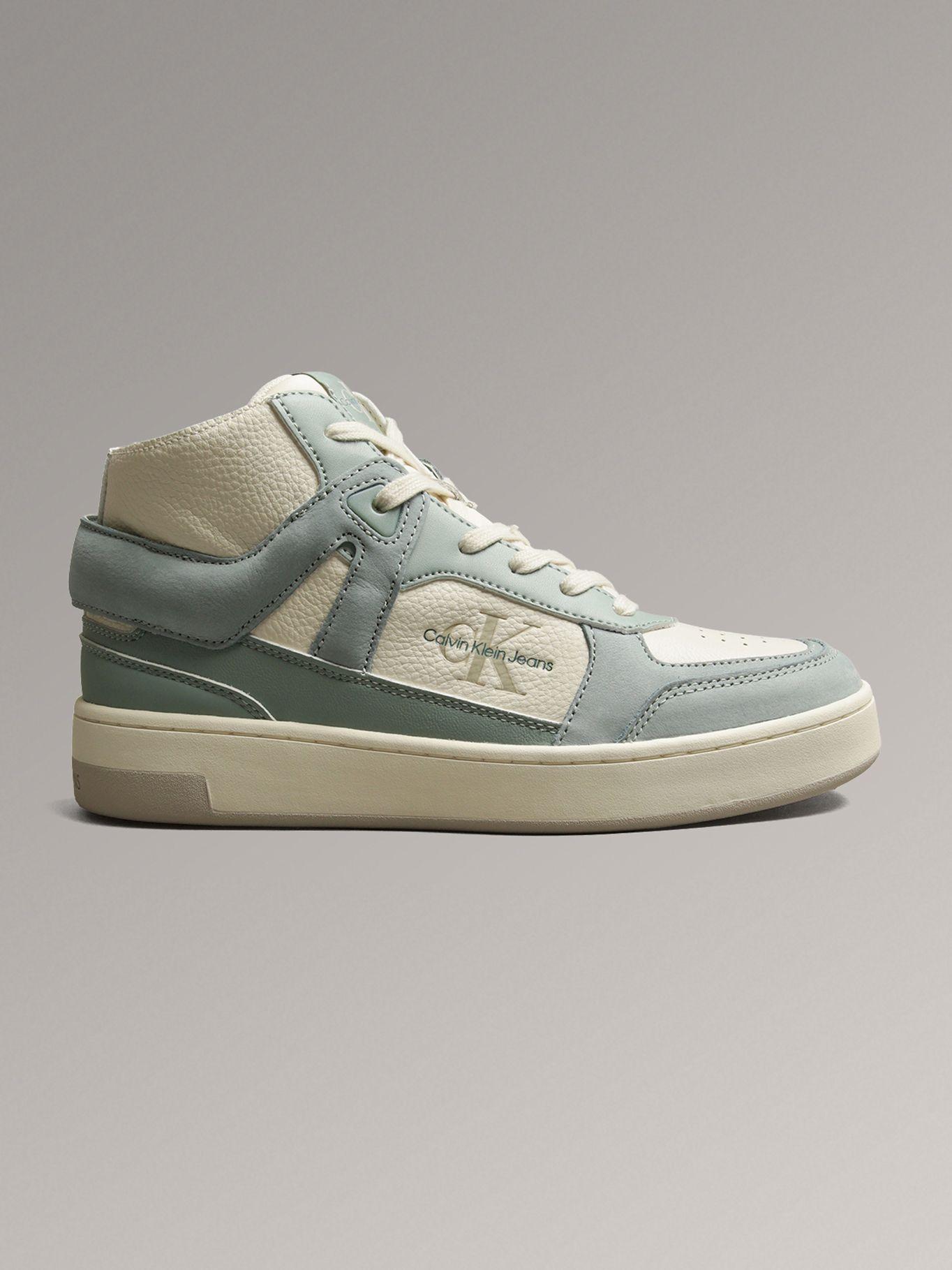 Zapatillas Basket Cupsole Mid Beige Calvin Klein-4