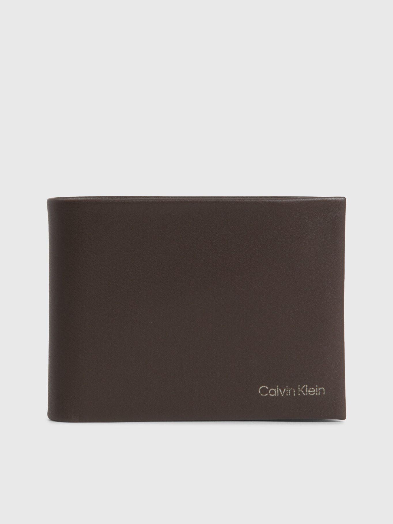 Billetera Ck Concise Bifold 5Cc Café-0