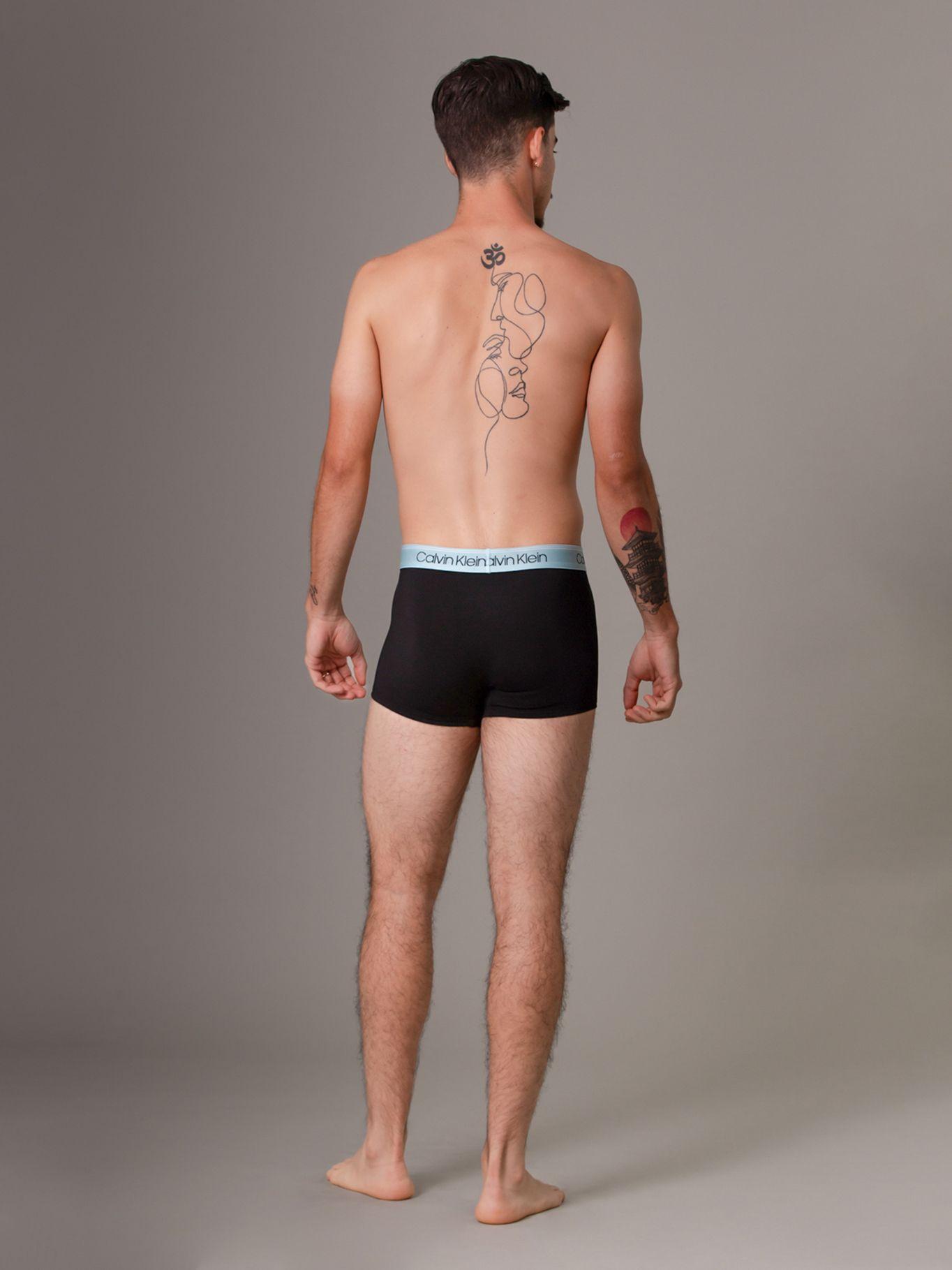 Pack 3 Bóxers Trunk Micro Stretch Negro Calvin Klein-3