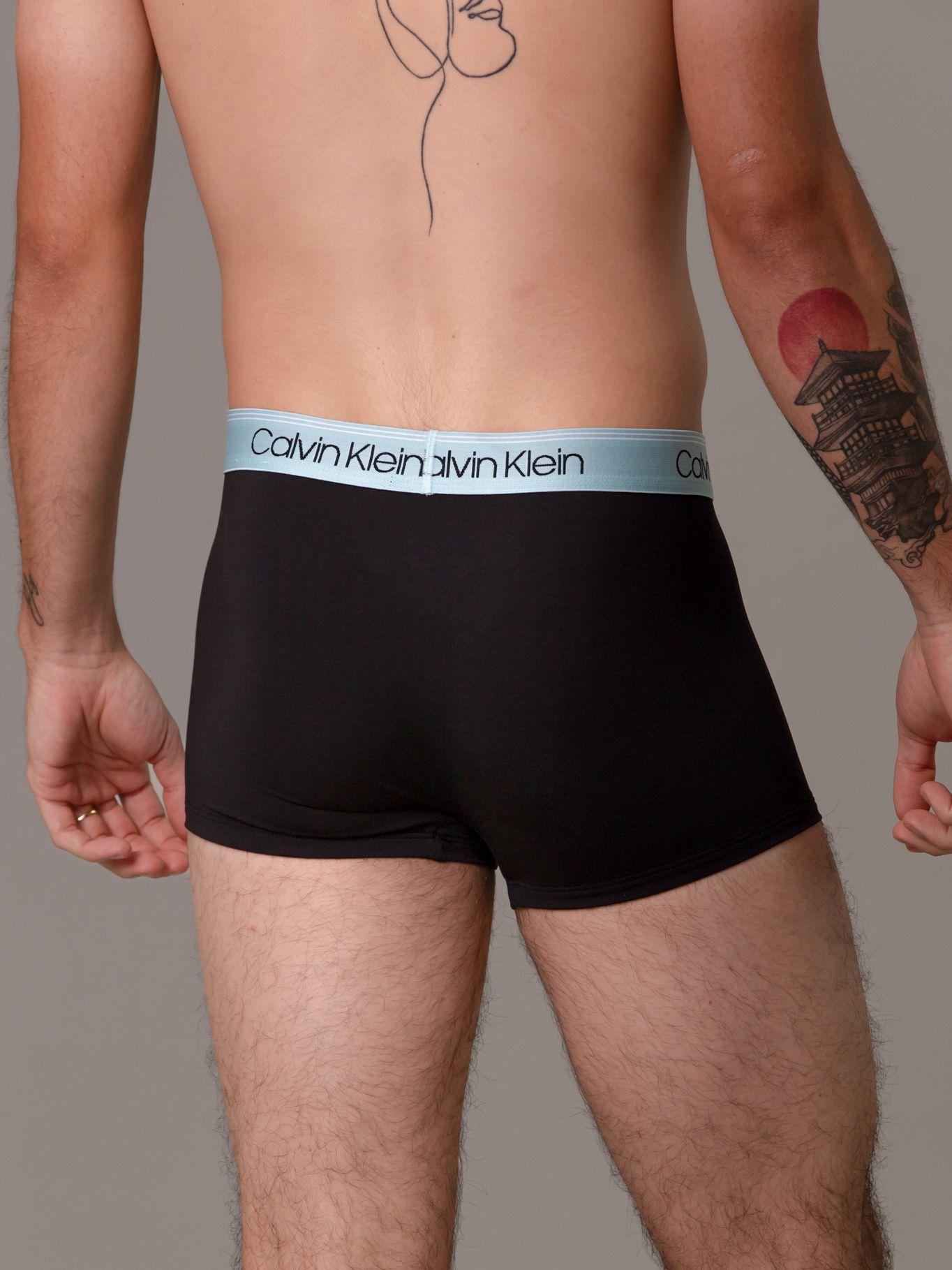 Pack 3 Bóxers Trunk Micro Stretch Negro Calvin Klein-4