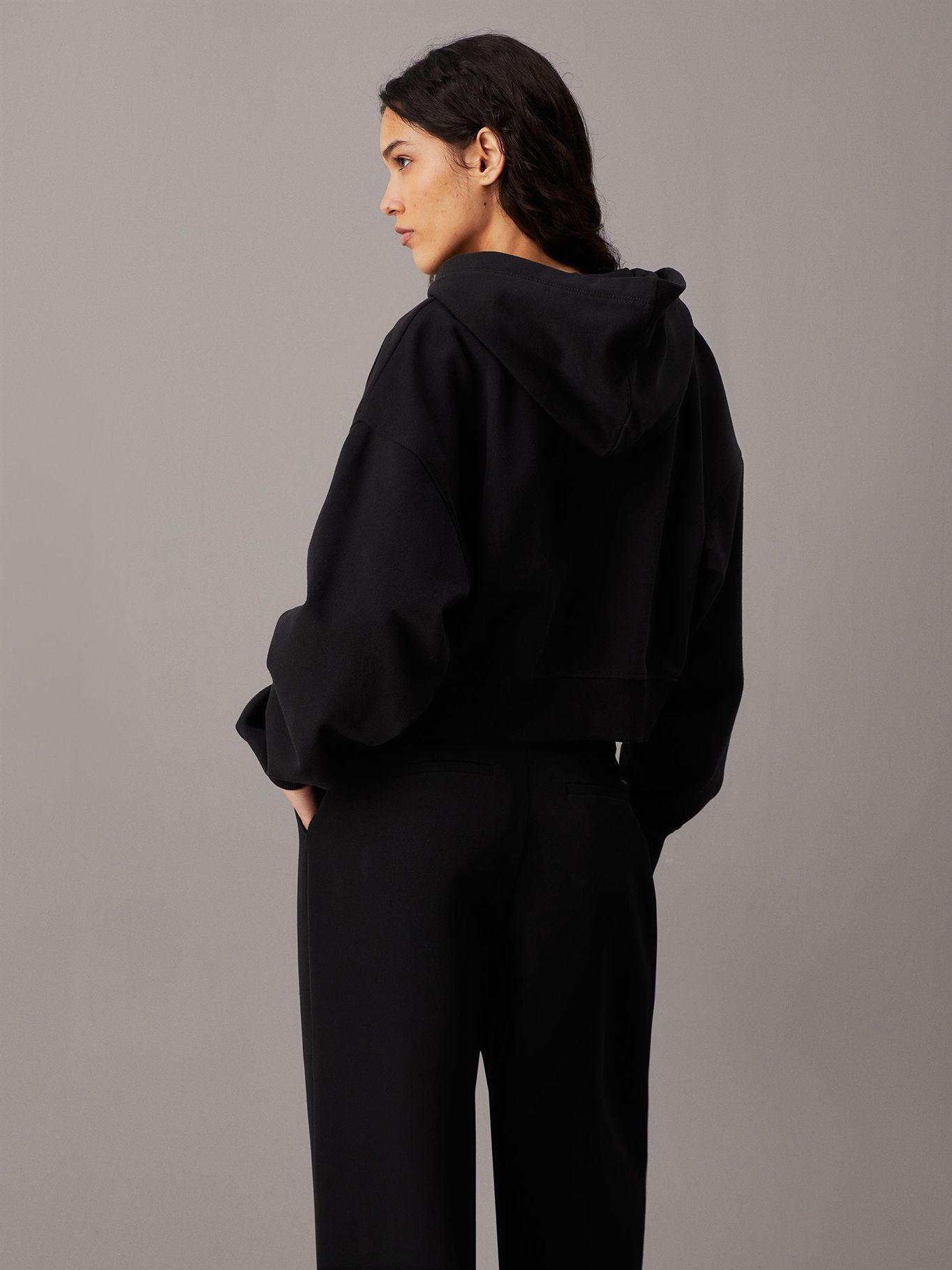 Polerón con Cierre Embroidered Negro Calvin Klein-2