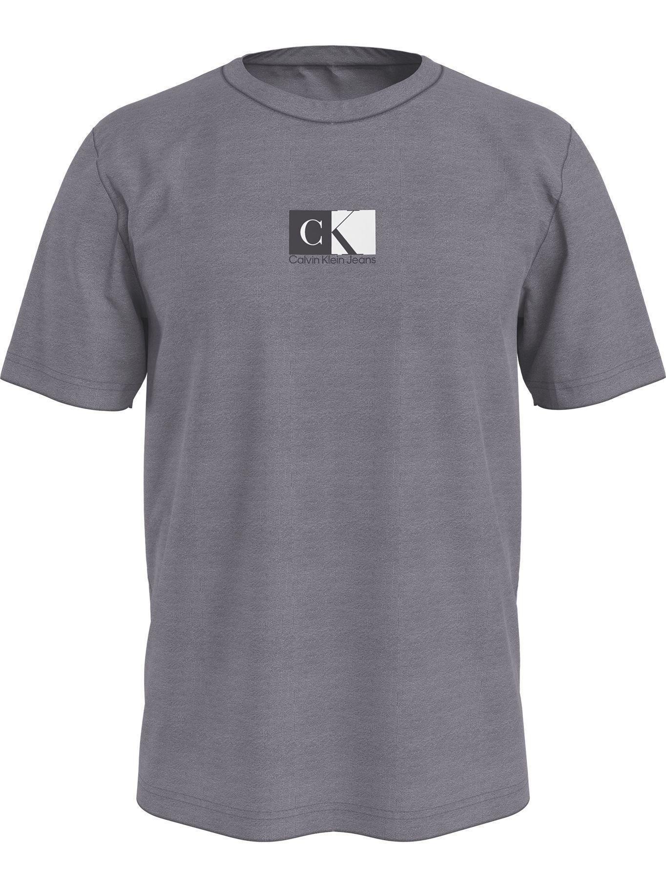 Polera Small Center Box Gris Calvin Klein-0