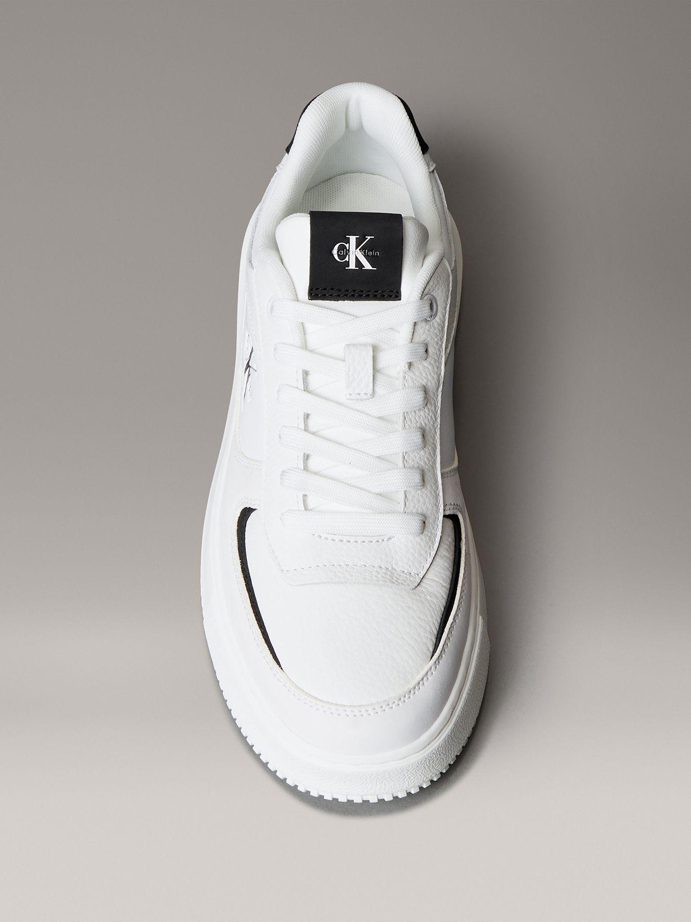 Zapatillas Chuncky Suela Gruesa Blanco Calvin Klein-2