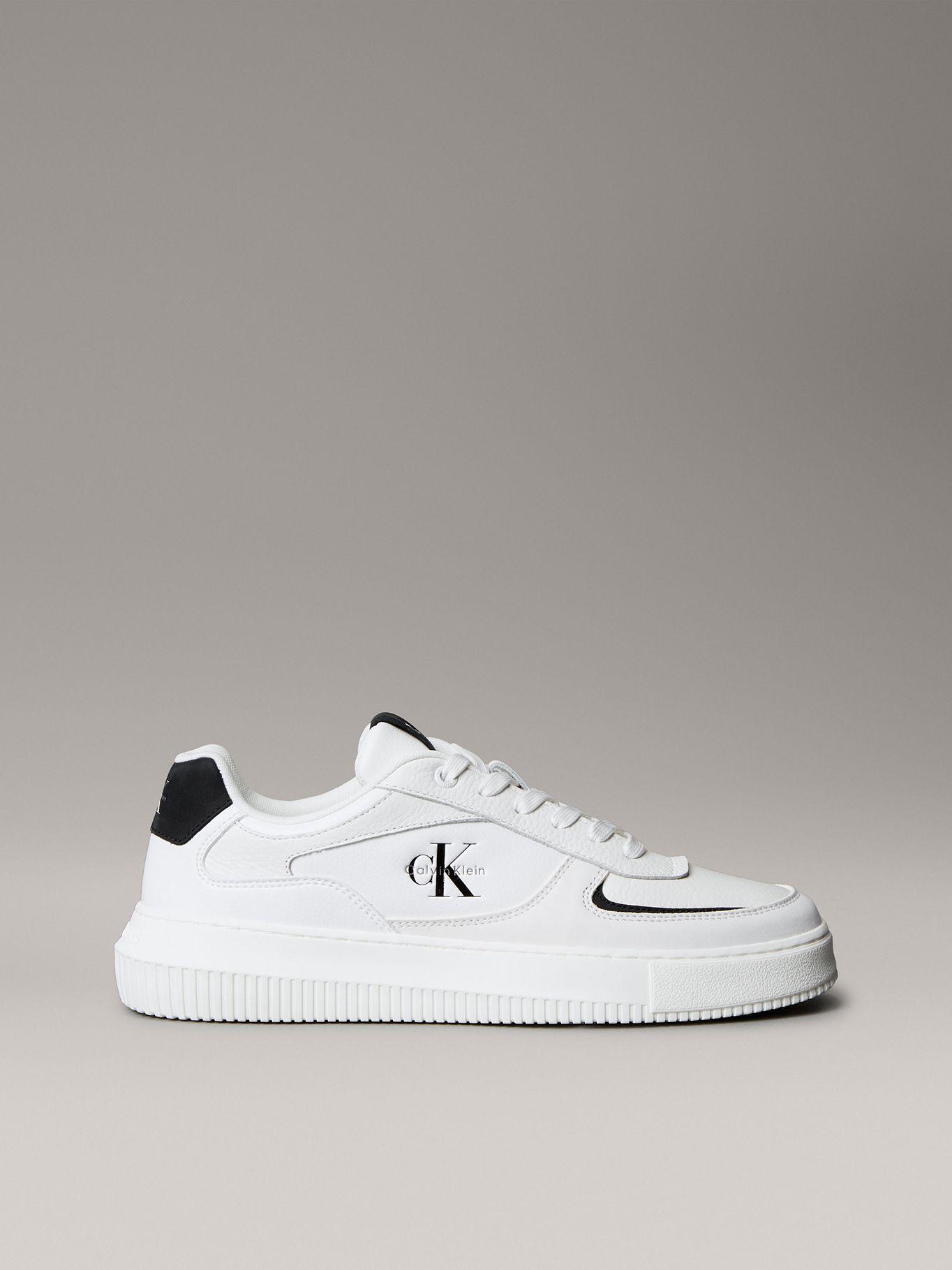 Zapatillas Chuncky Suela Gruesa Blanco Calvin Klein-4