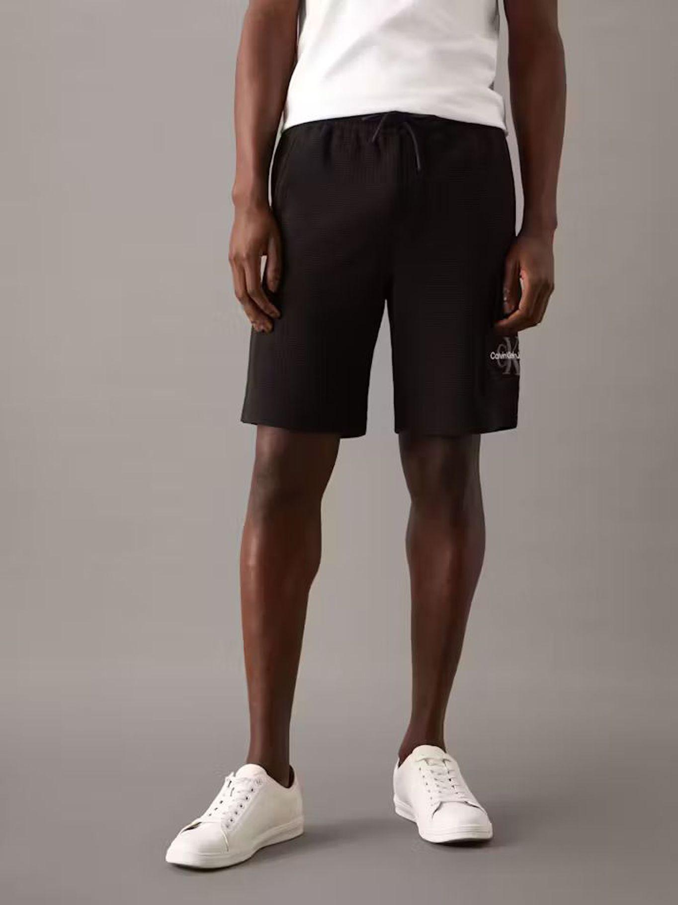 Short City Grid Negro Calvin Klein-0