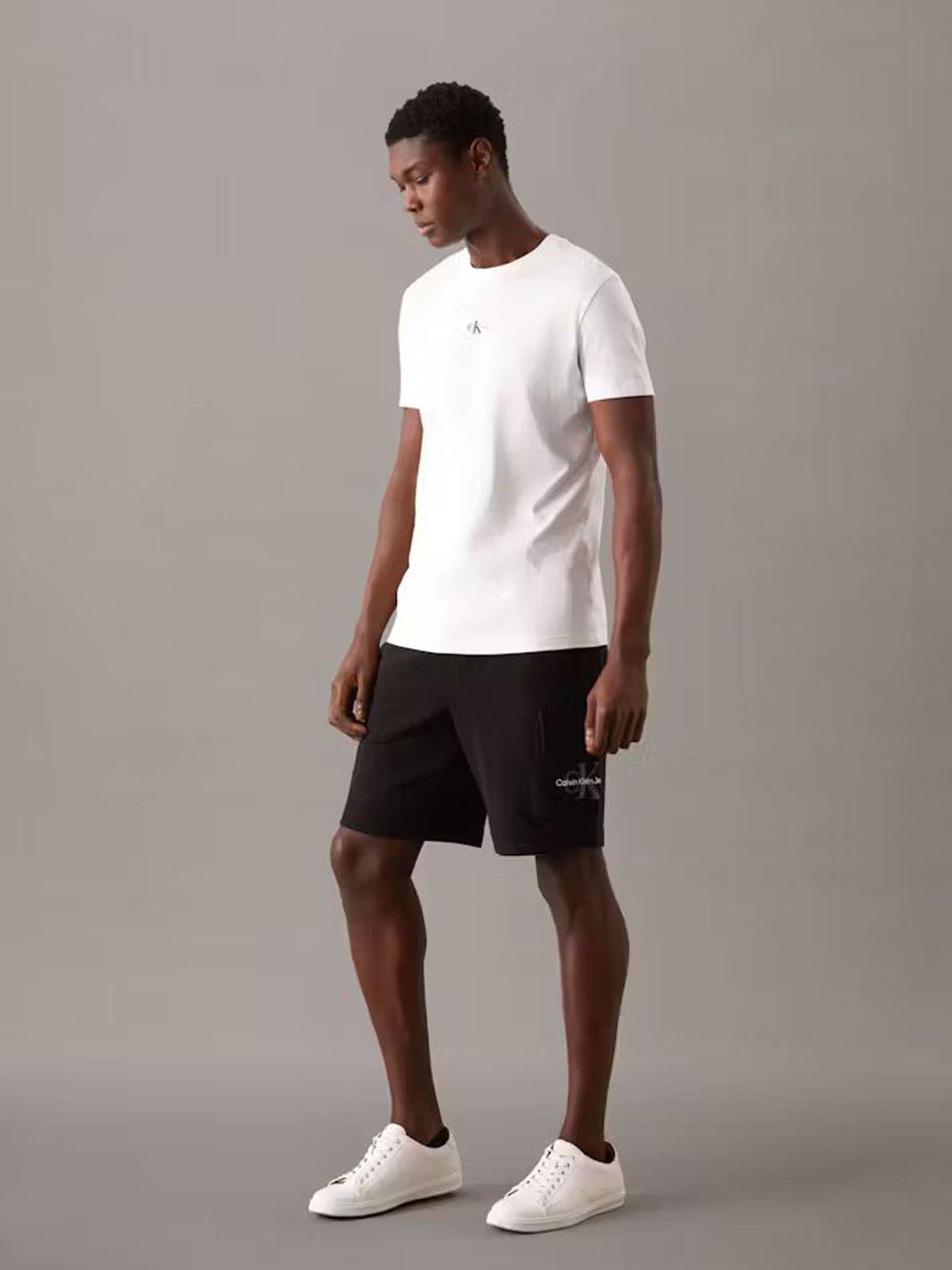 Short City Grid Negro Calvin Klein-1