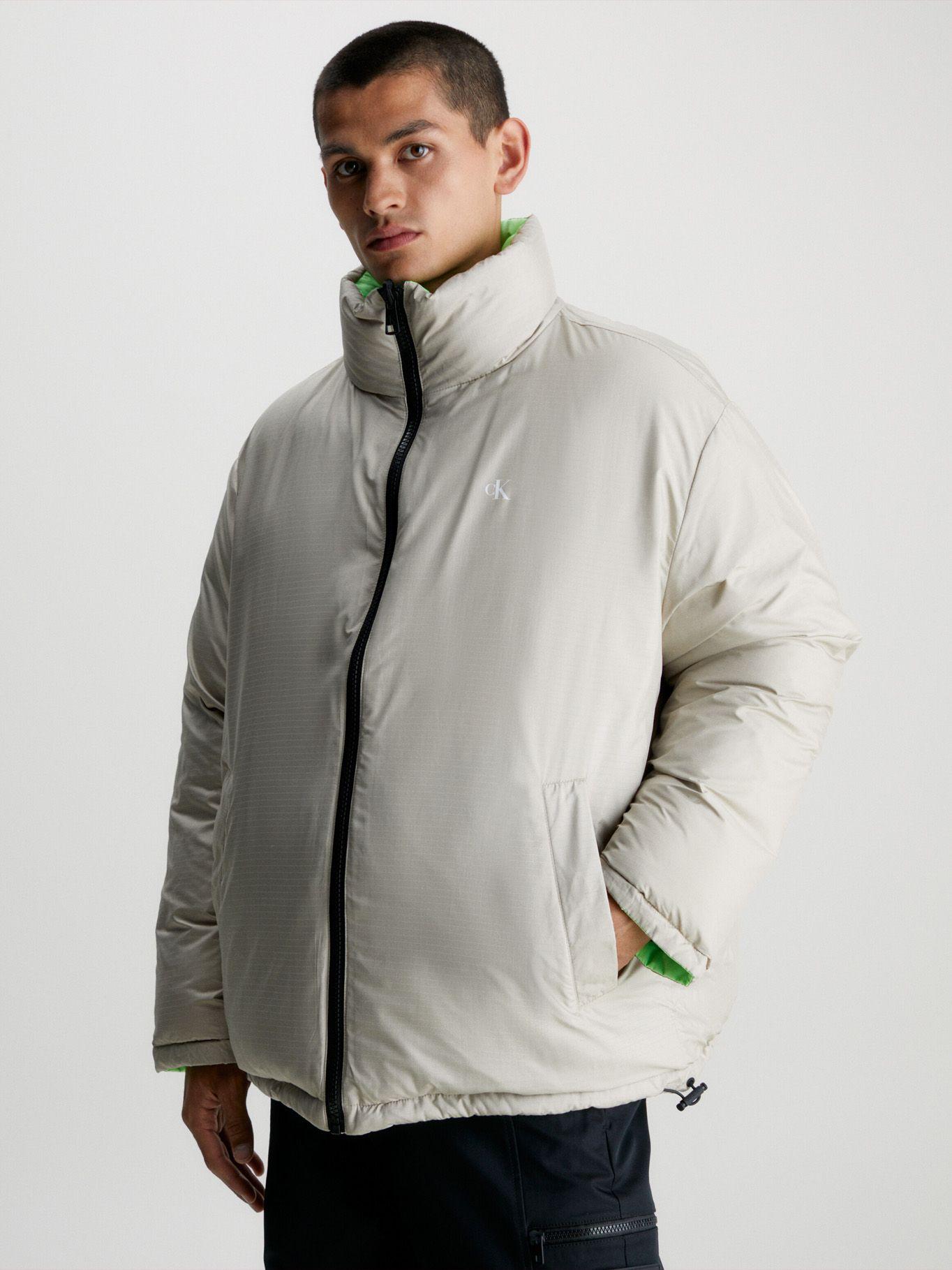 Parka Reversible 90 Puffer Verde Calvin Klein-3