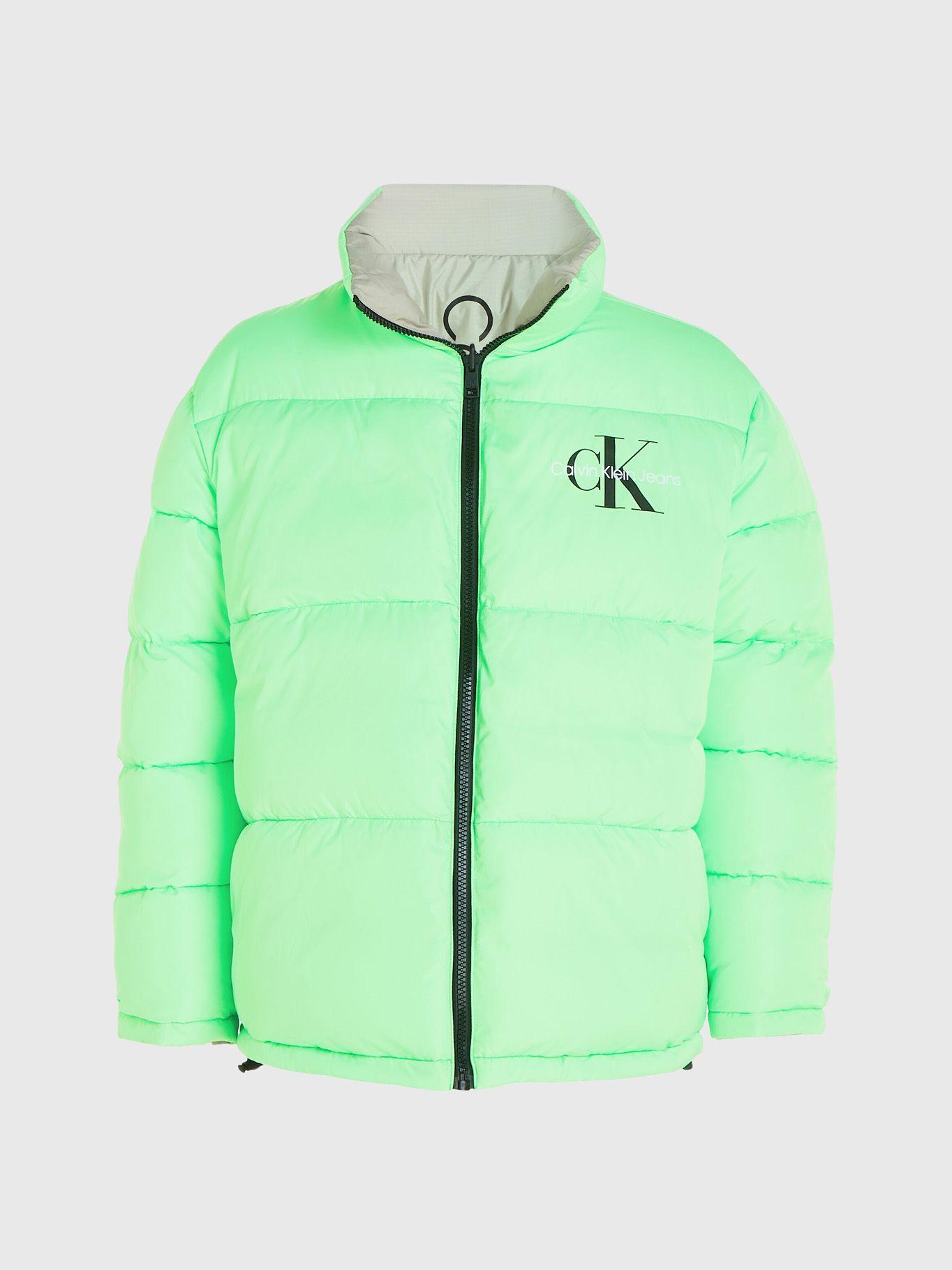 Parka Reversible 90 Puffer Verde Calvin Klein-6