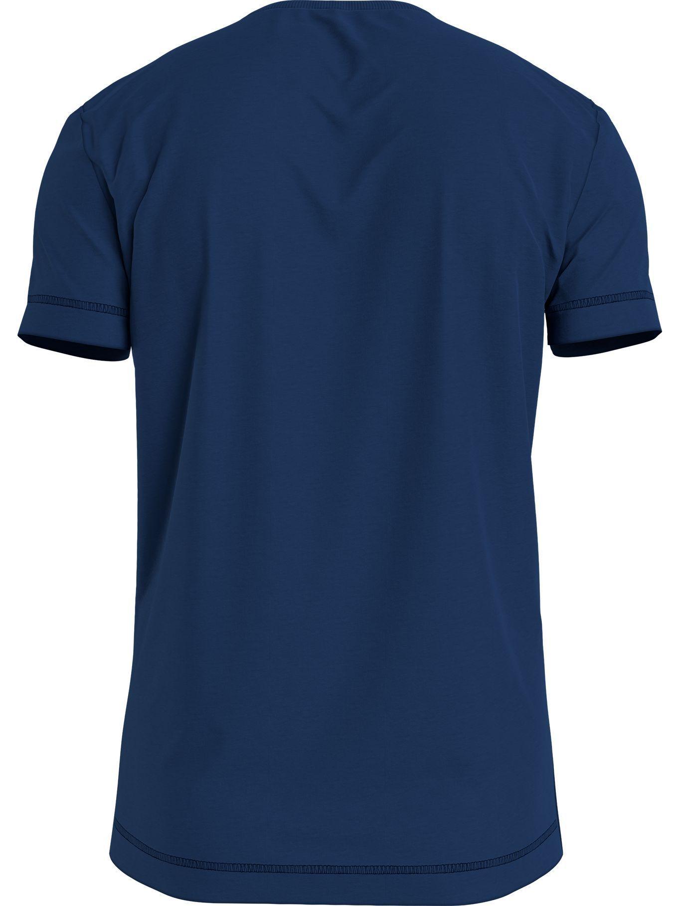 Polera Monogram Logo Azul Calvin Klein-2