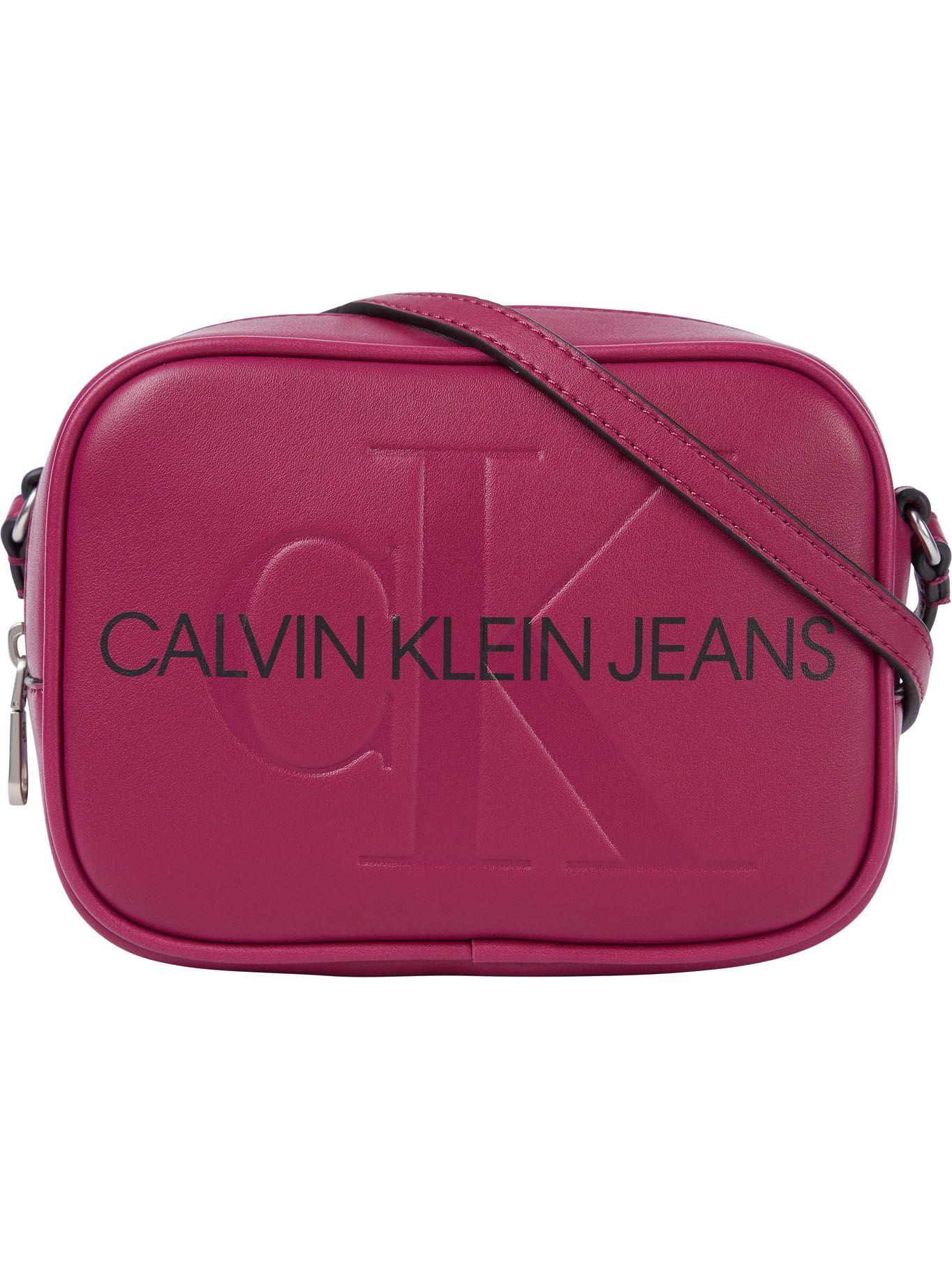 Bandolera Sculpted Fucsia Calvin Klein Mujer-0