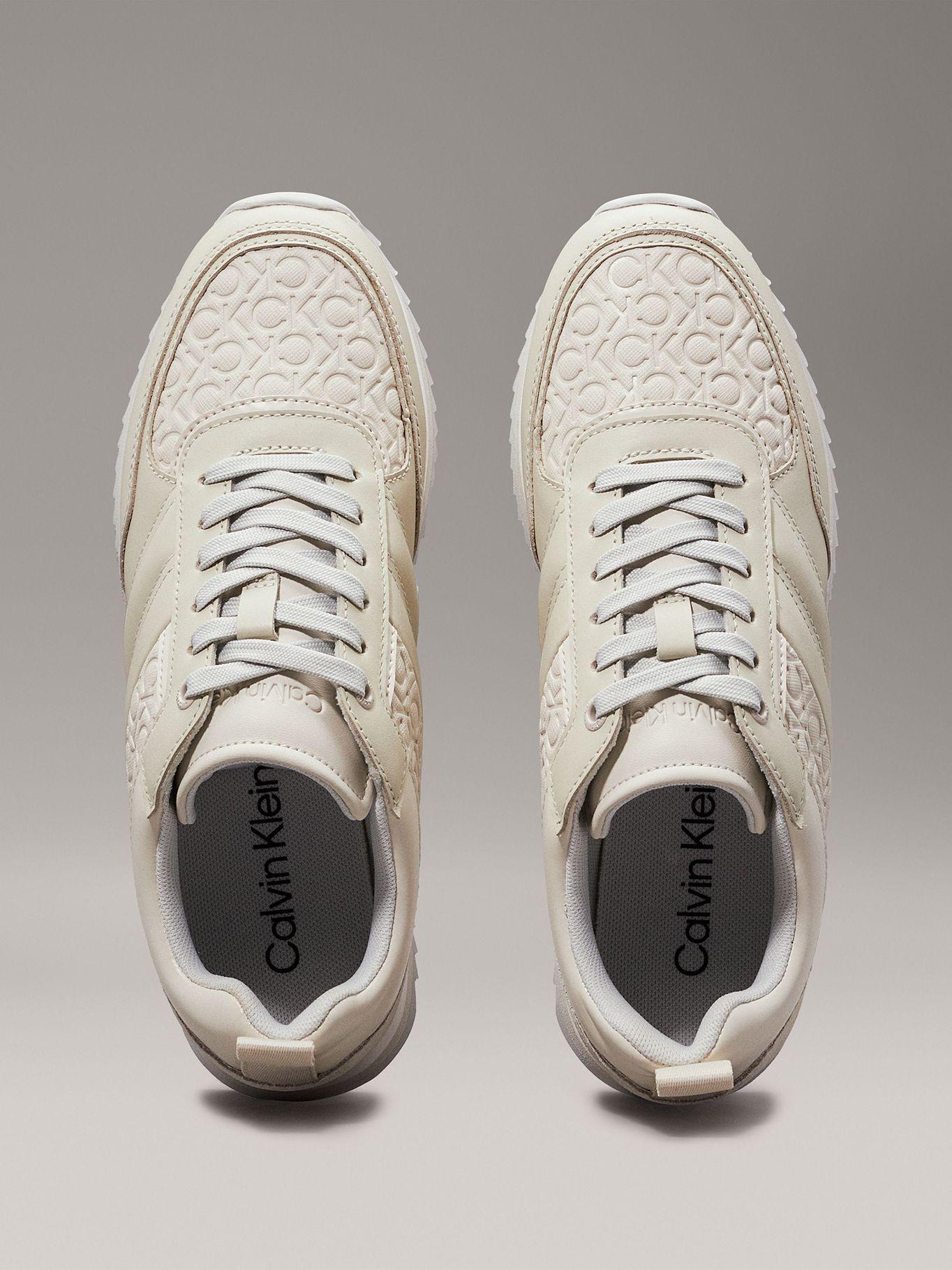 Zapatillas Runner Saff Mono Beige Calvin Klein-2