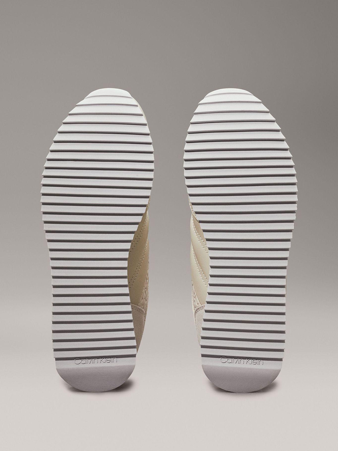 Zapatillas Runner Saff Mono Beige Calvin Klein-3