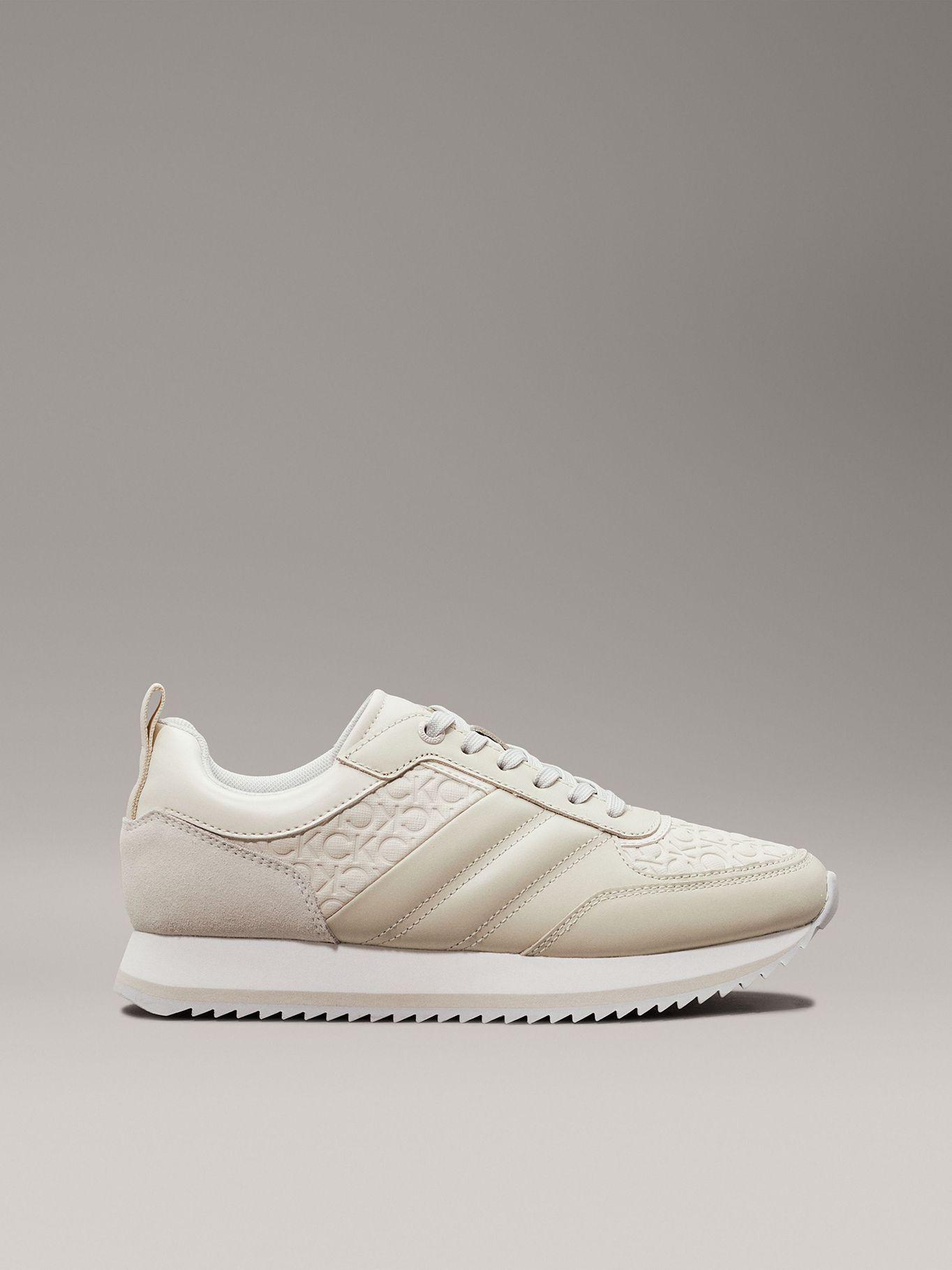 Zapatillas Runner Saff Mono Beige Calvin Klein-4