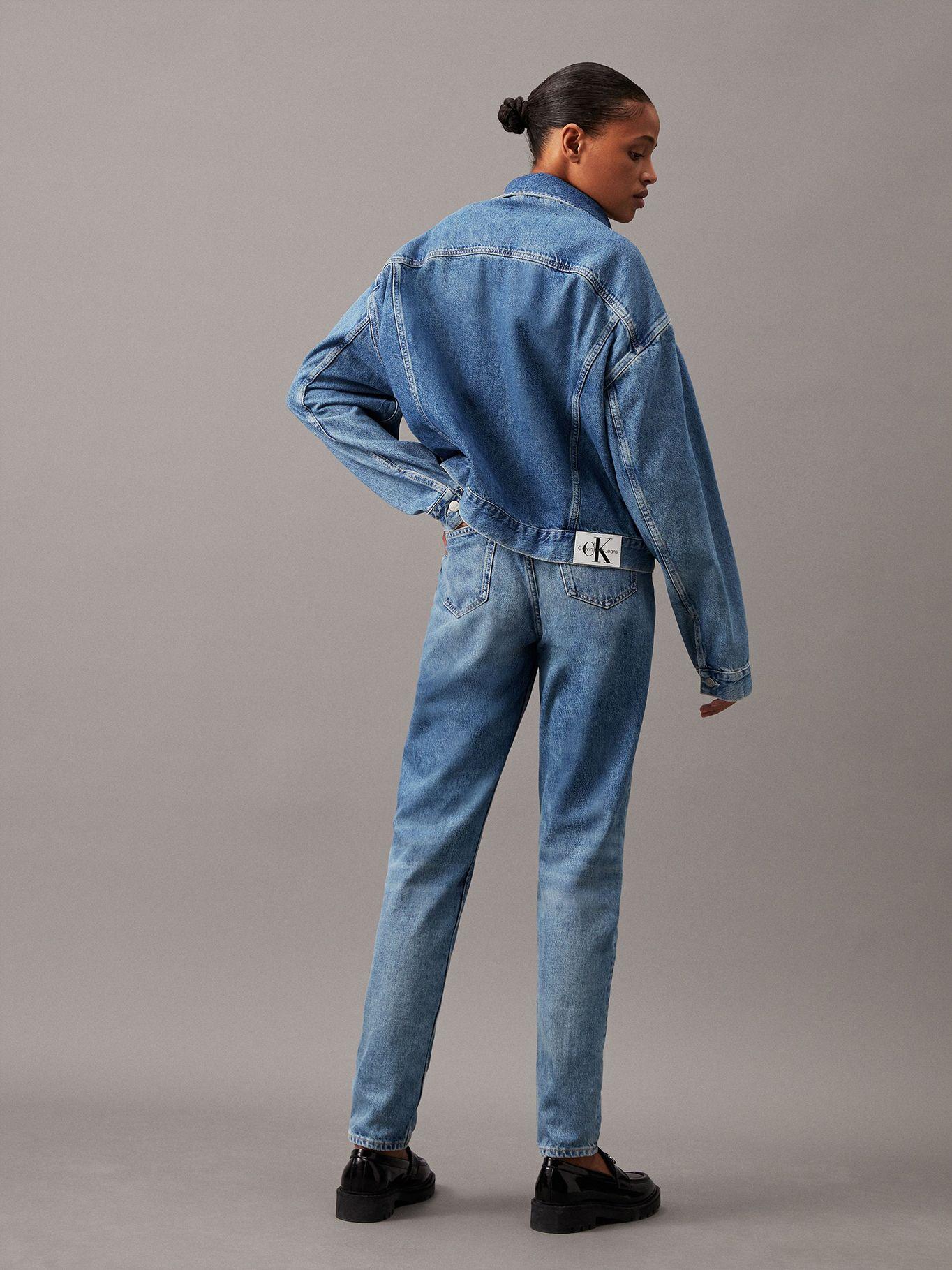 Chaqueta Boxy Denim Azul Calvin Klein-2