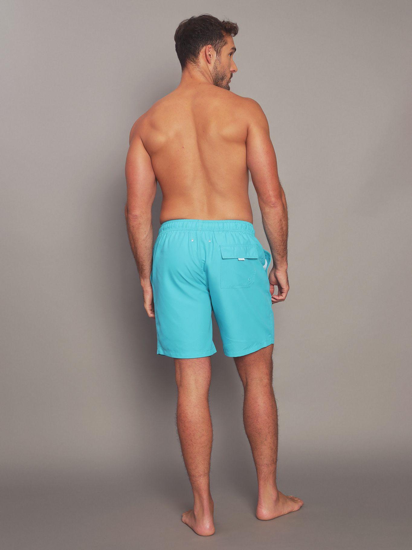 Traje de Baño Core Solids Celeste Calvin Klein-2