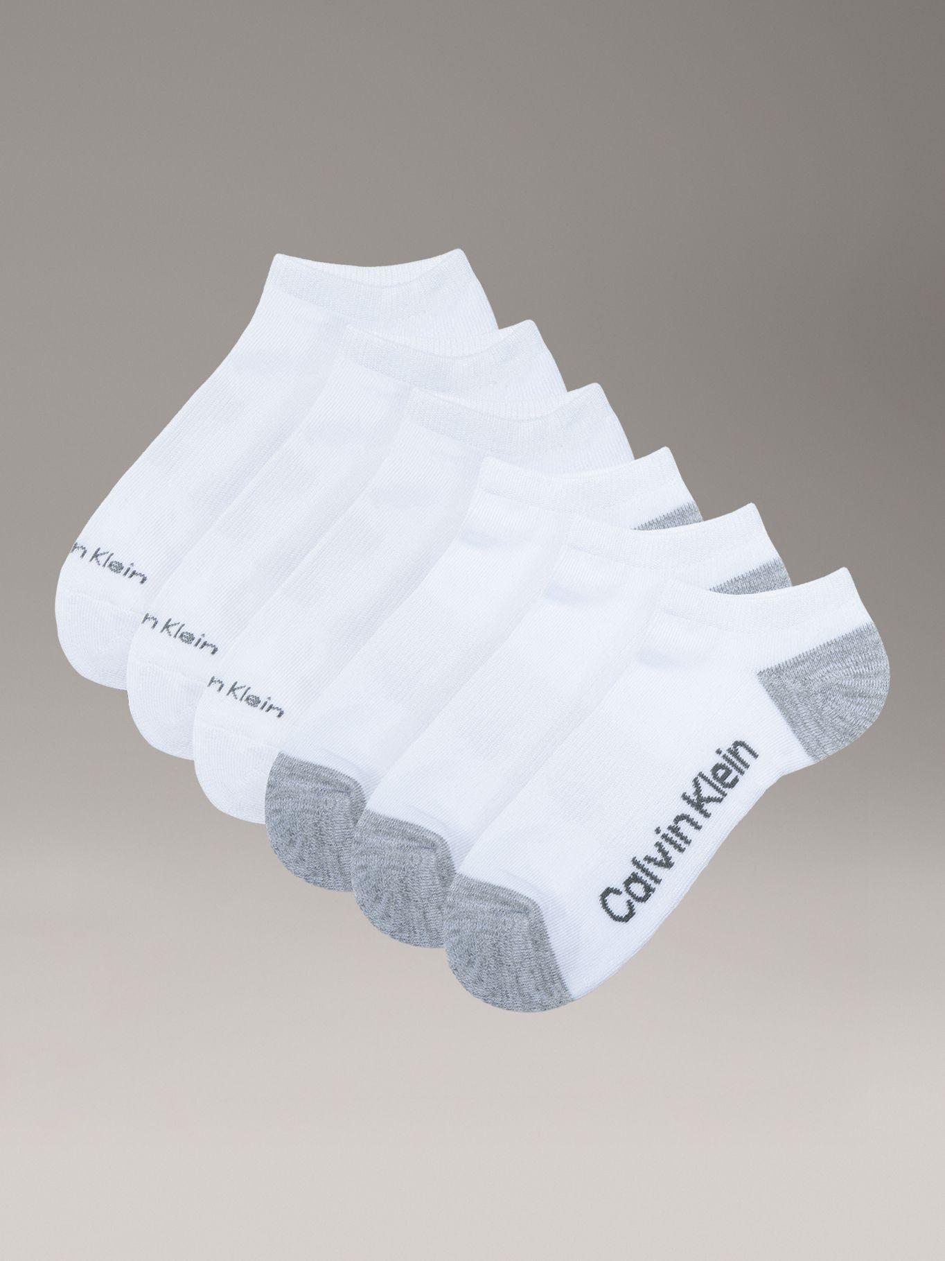 Pack 6 Calcetines Logo Cushion Blanco Calvin Klein-0