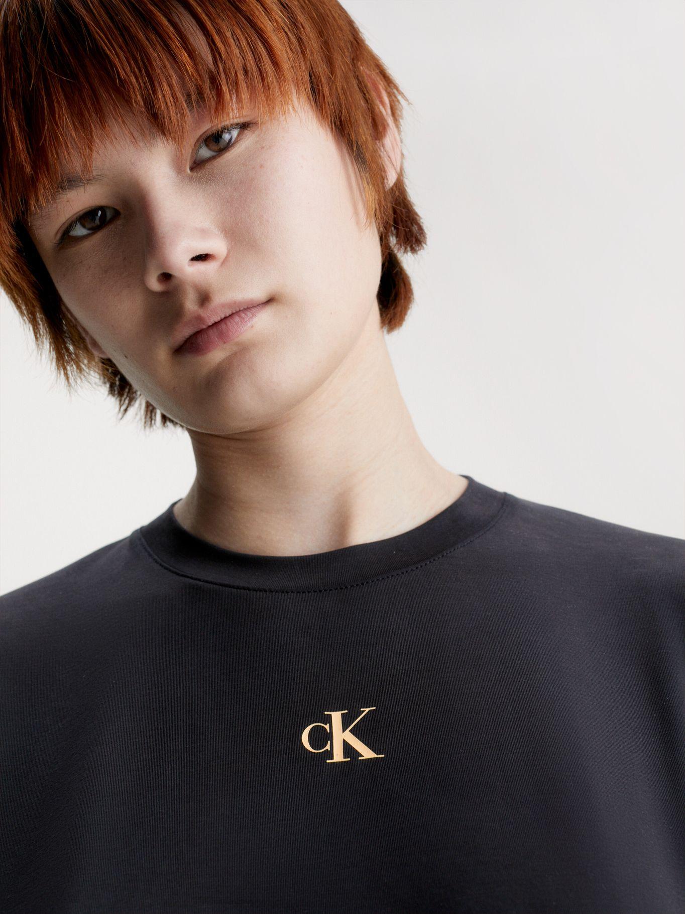 Polera Back Boyfriend  Negro Calvin Klein-3