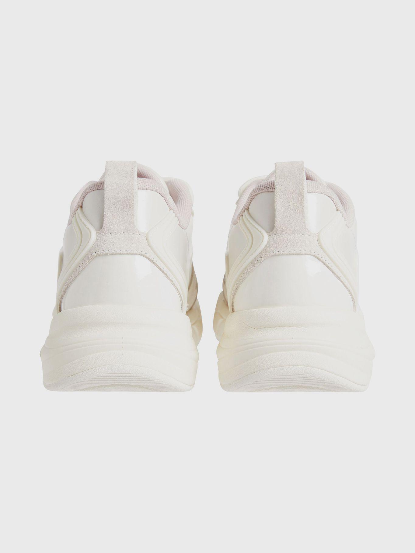Zapatillas Tennis Low Lace Ml Mix Blanco Calvin Klein-3