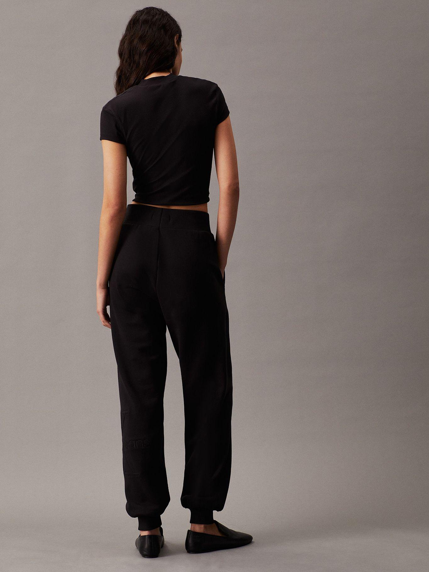 Jogger Premium Monologo Jog Pant Negro Calvin Klein-2