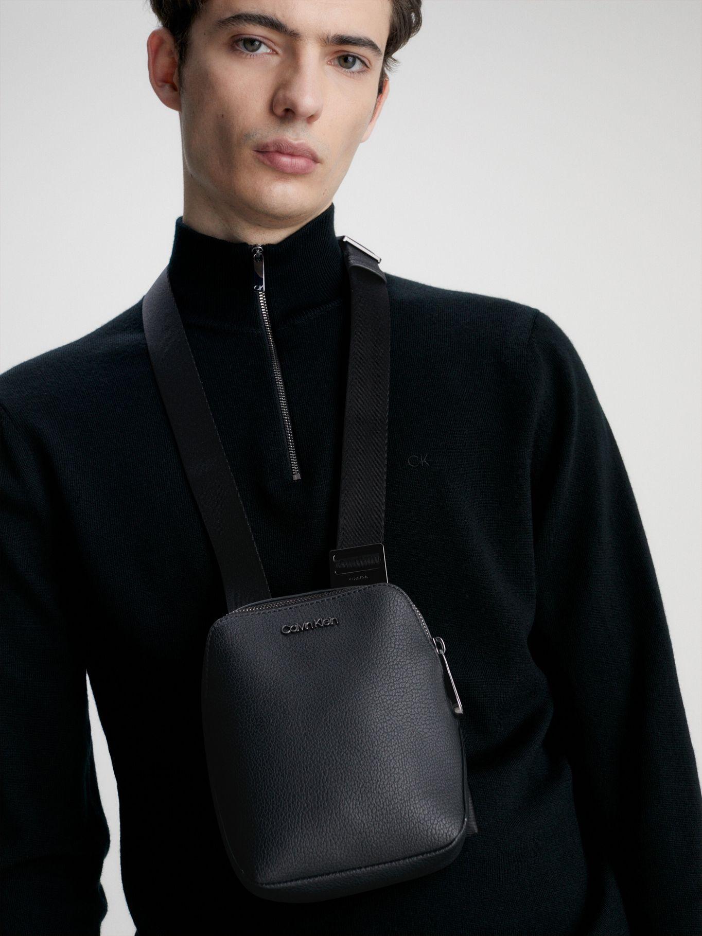 Bandolera CK Diagonal Negro Calvin Klein-4