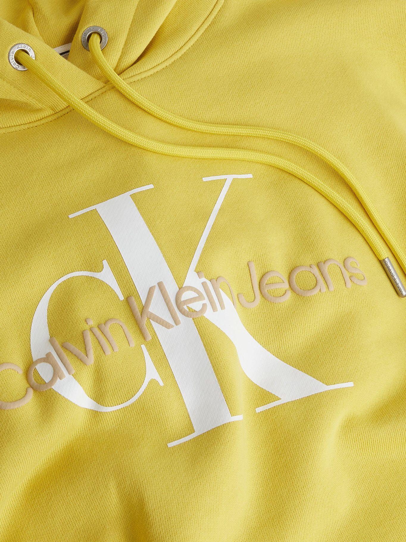 Hoodie Monogram Amarillo ZCU Calvin Klein-1