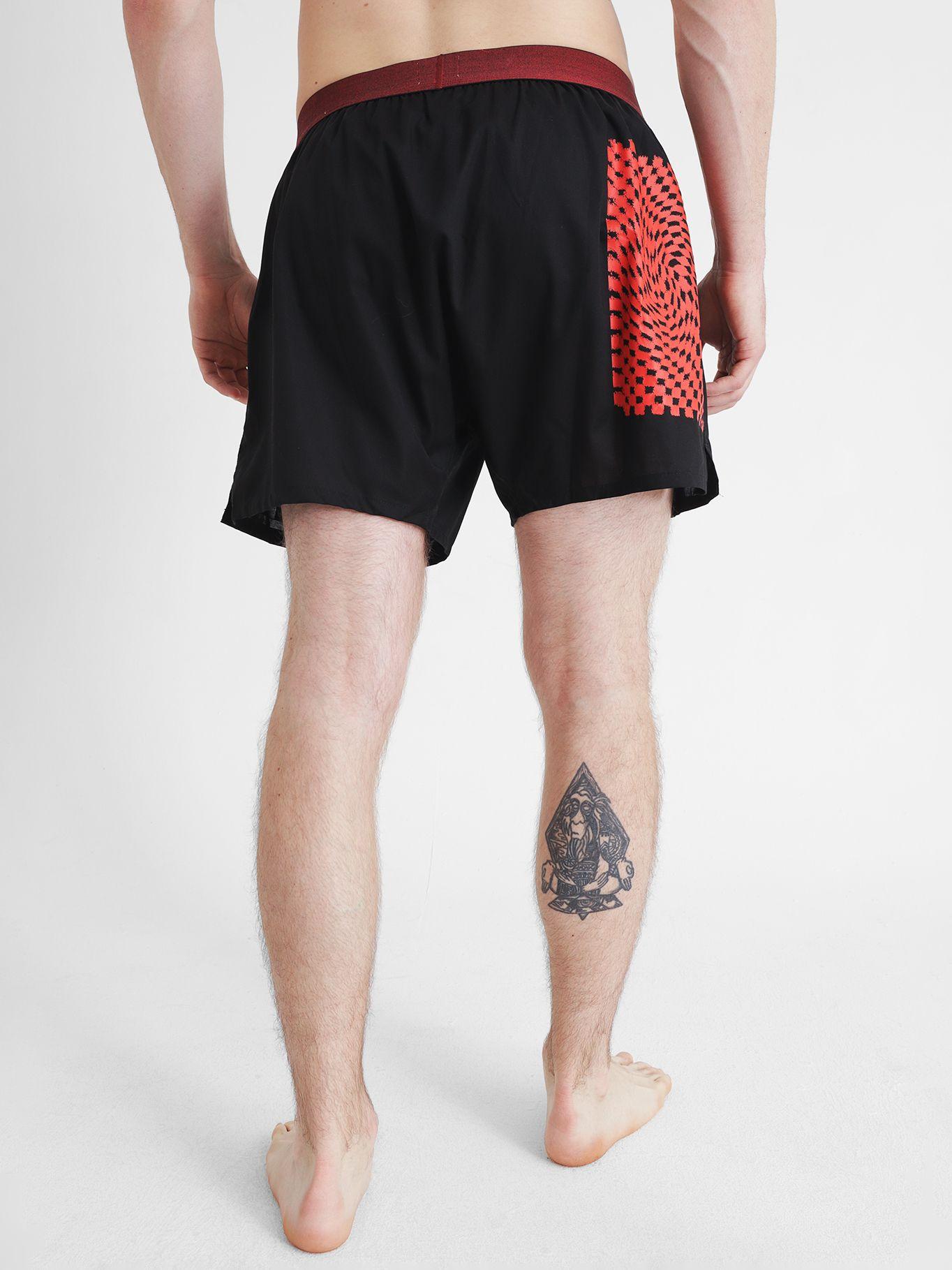 Boxer con con estampado Negro Calvin Klein-1
