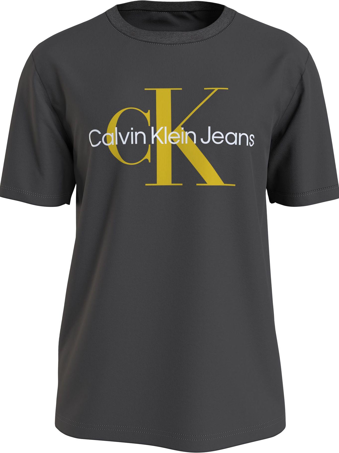 Polera Seasonal Monogram Gris PRC Calvin Klein-0