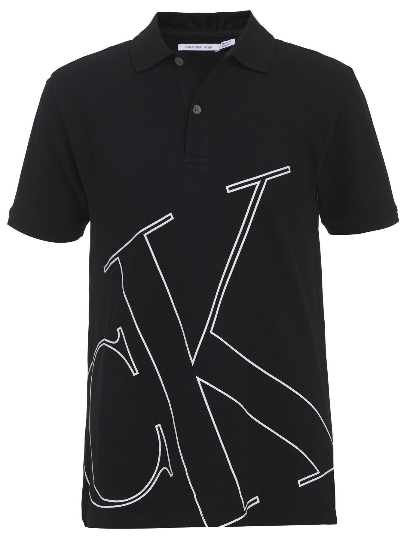 Polo Ck Graphic Negro Calvin Klein-0