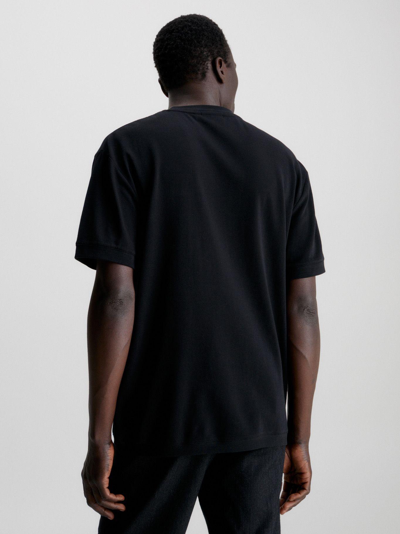 Polera Soft Ottoman Negro Calvin Klein-2