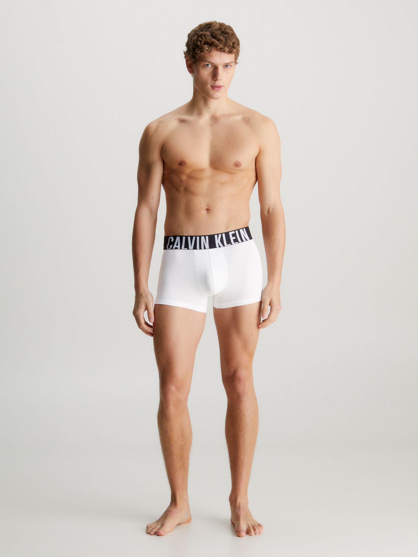 Pack 3 Bóxers Trunk Intense Power Blanco Calvin Klein-2