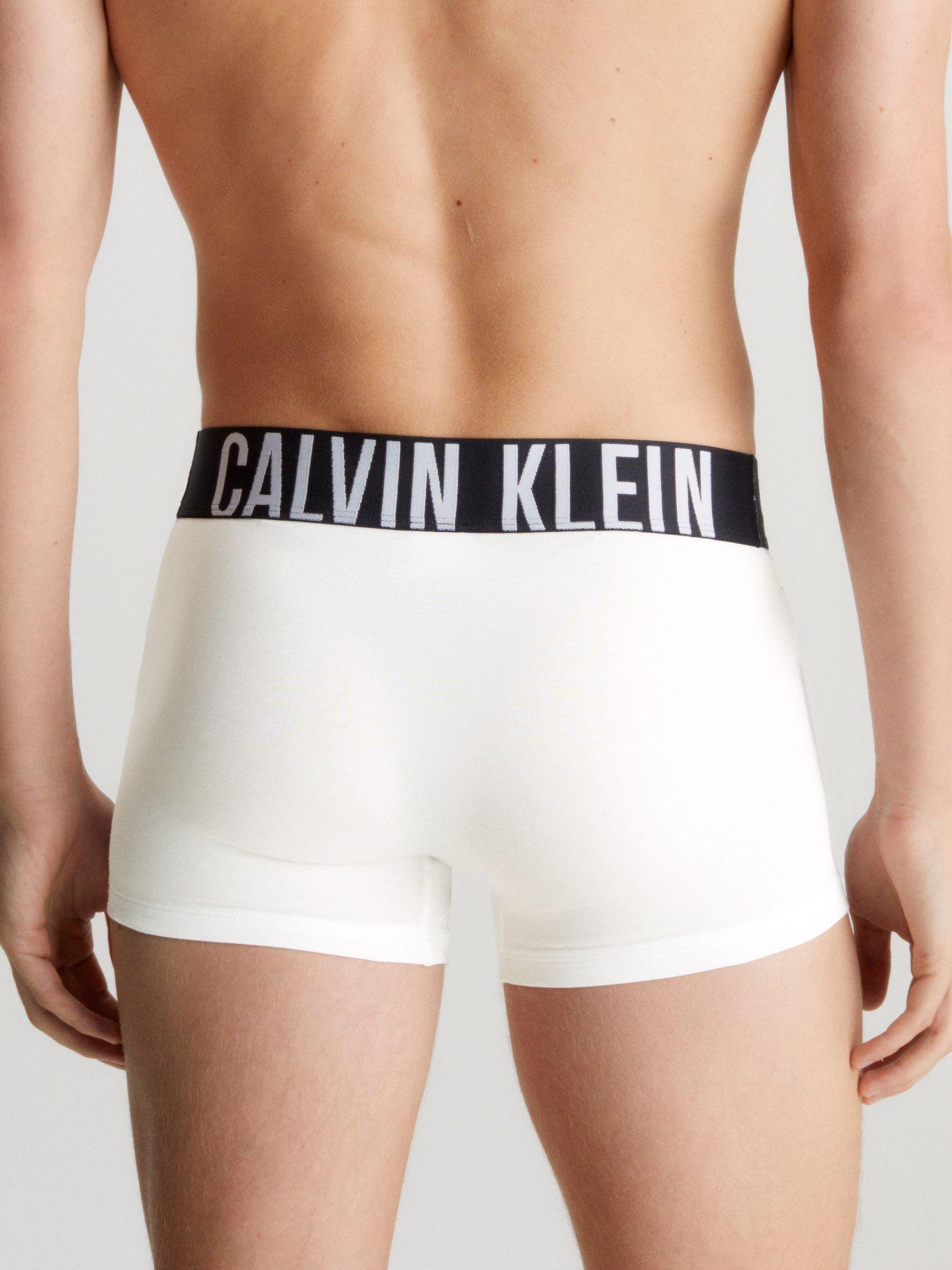 Pack 3 Bóxers Trunk Intense Power Blanco Calvin Klein-3