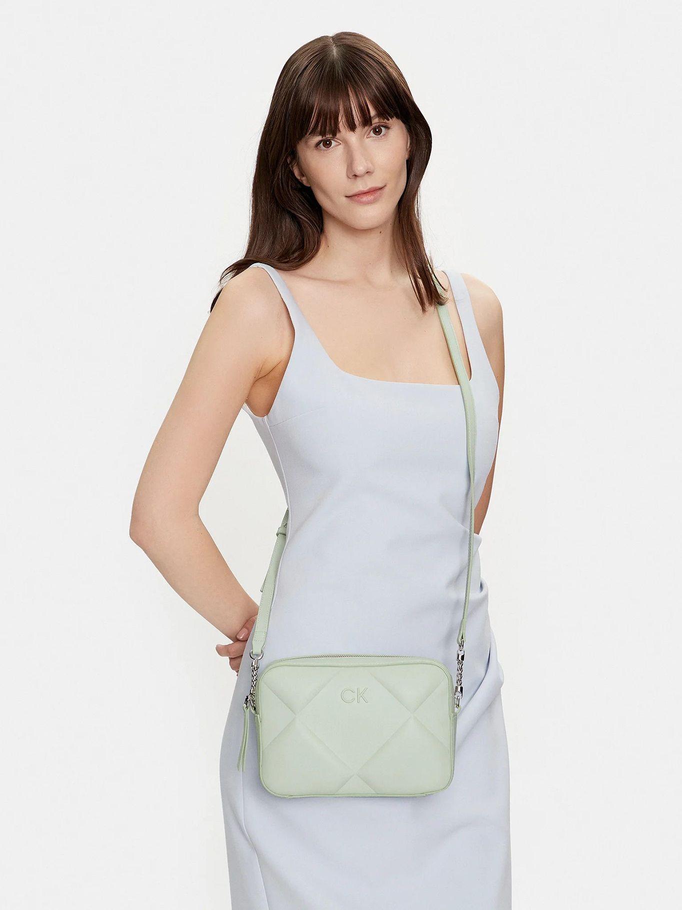 Bandolera Quilt Verde Calvin Klein-4