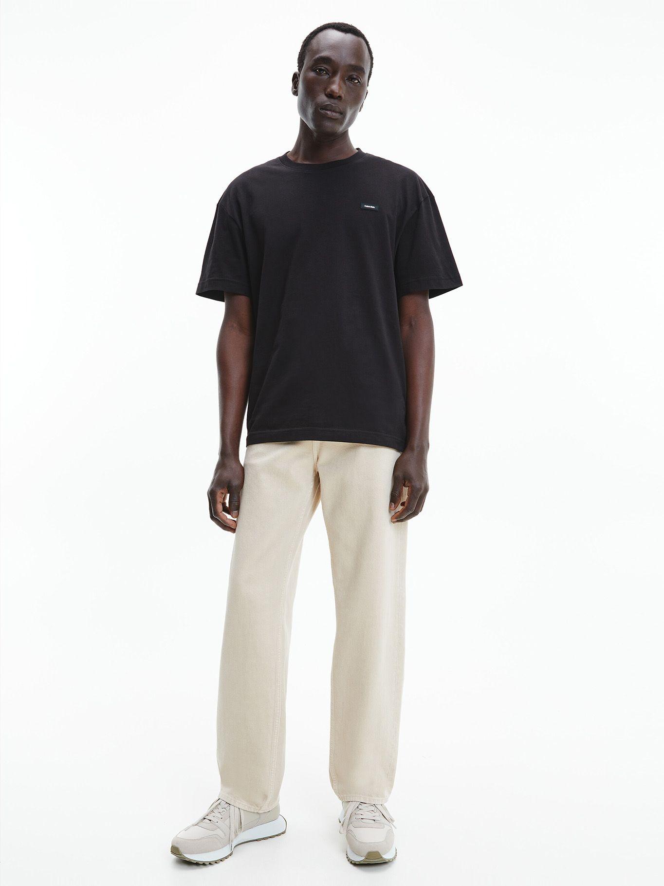 Polera Cotton Comfort Fit Negro Calvin Klein-1